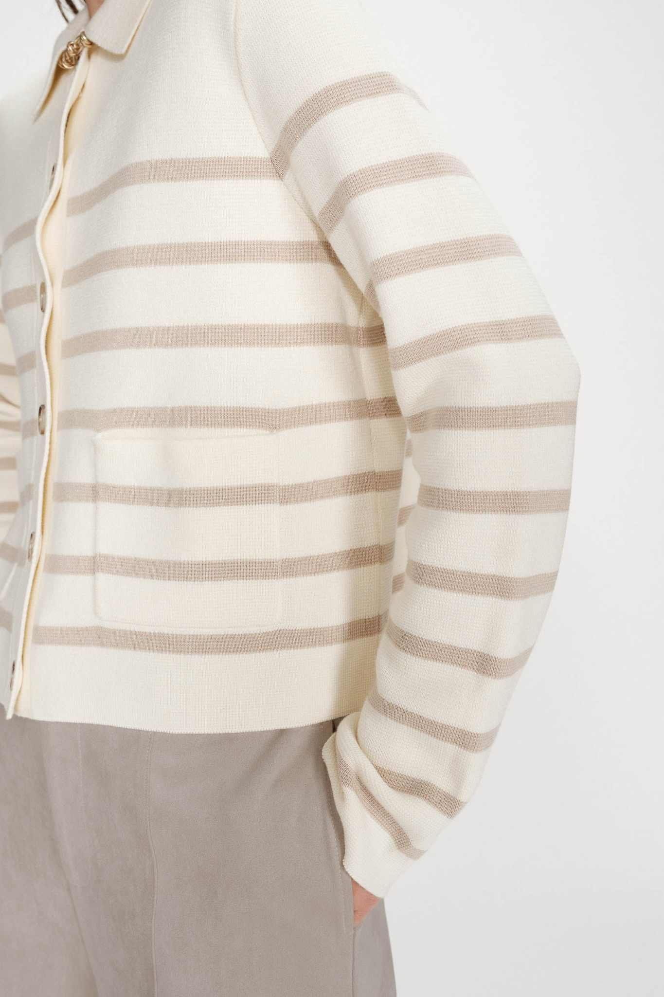 MAELYS CARDIGAN - ECRU