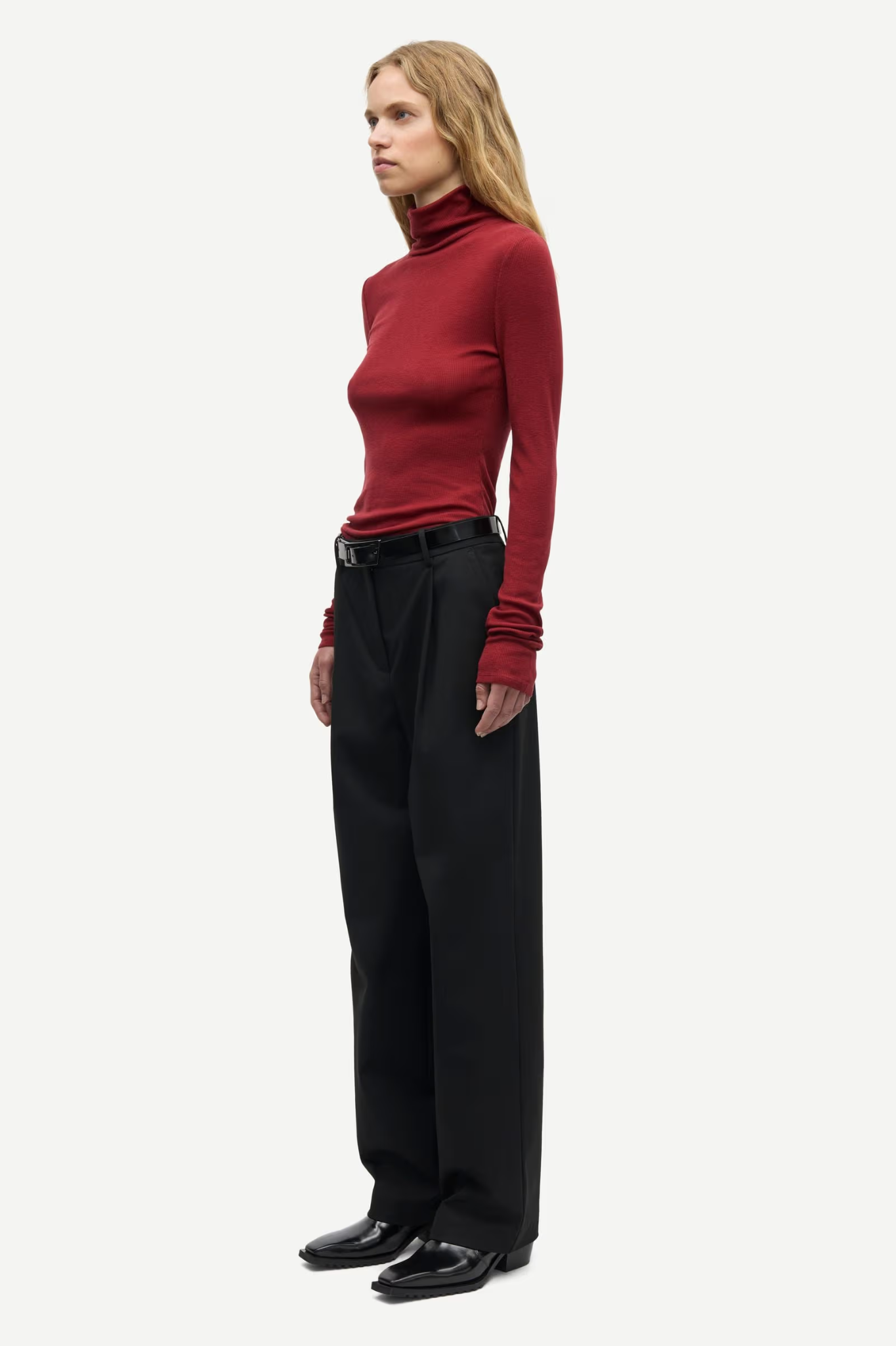 SONNET LS T-NECK - SUN DRIED TOMATO