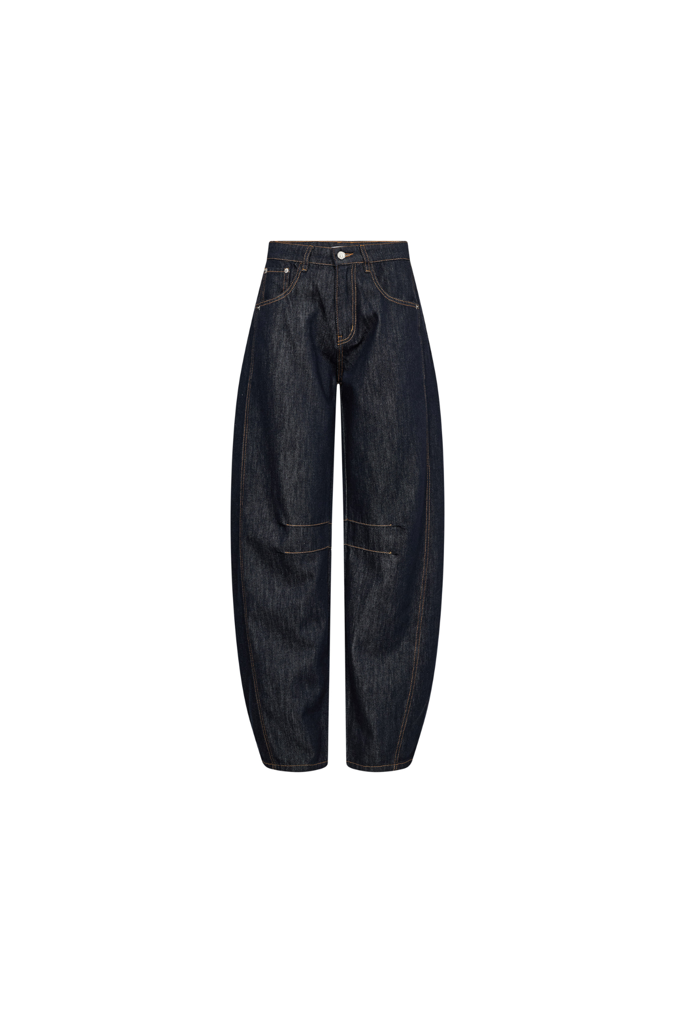 DREW BARREL PANEL JEANS - UNWASHED DENIM