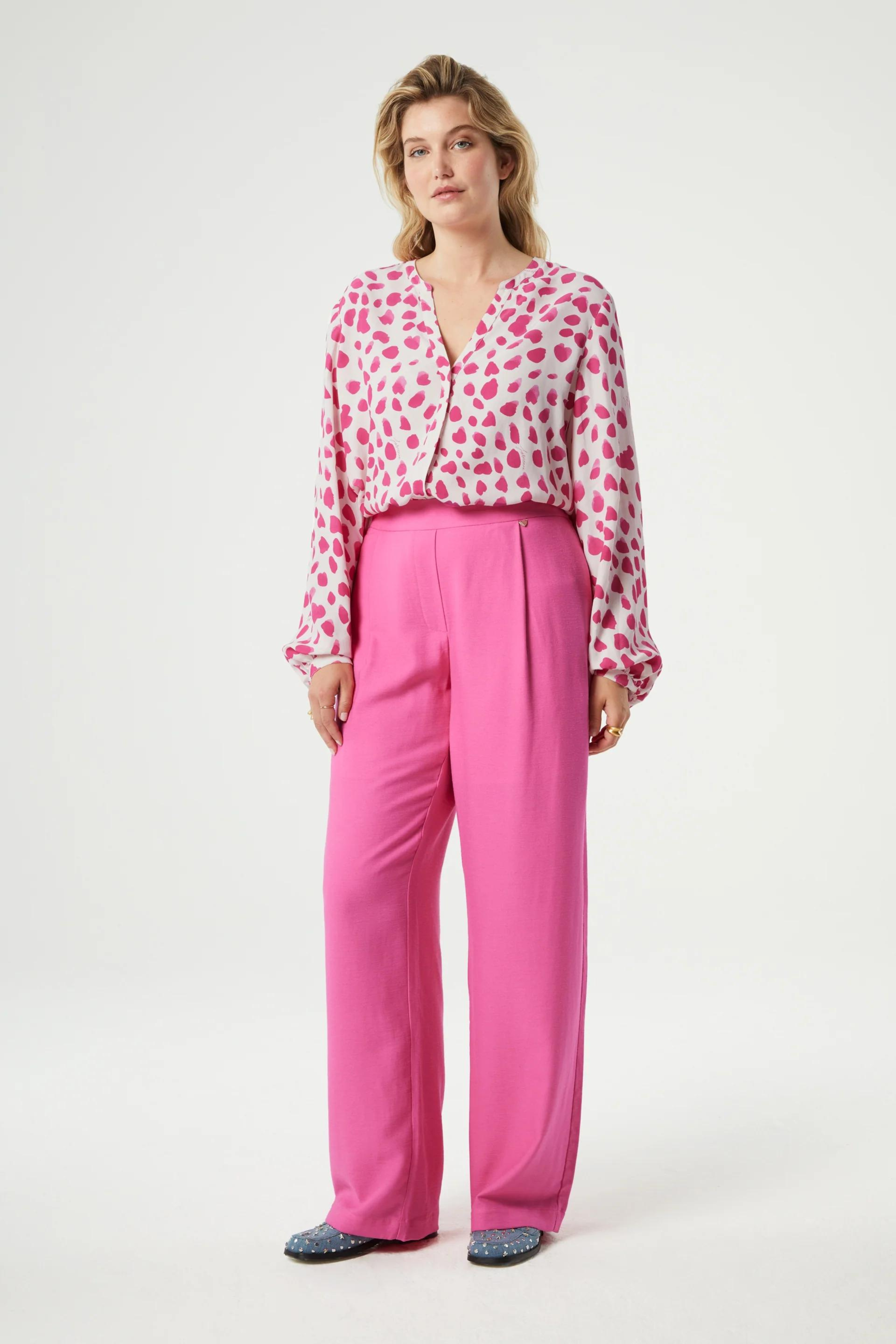 NEALE PANTS - PINK CANDY
