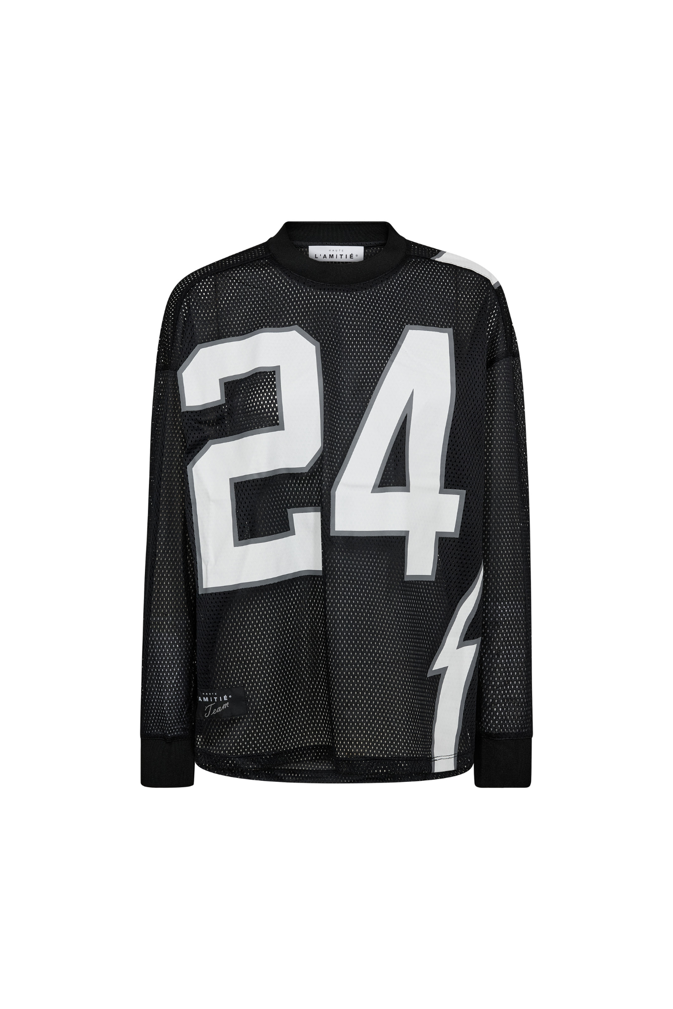 FOOTBALL LS T-SHIRT - BLACK