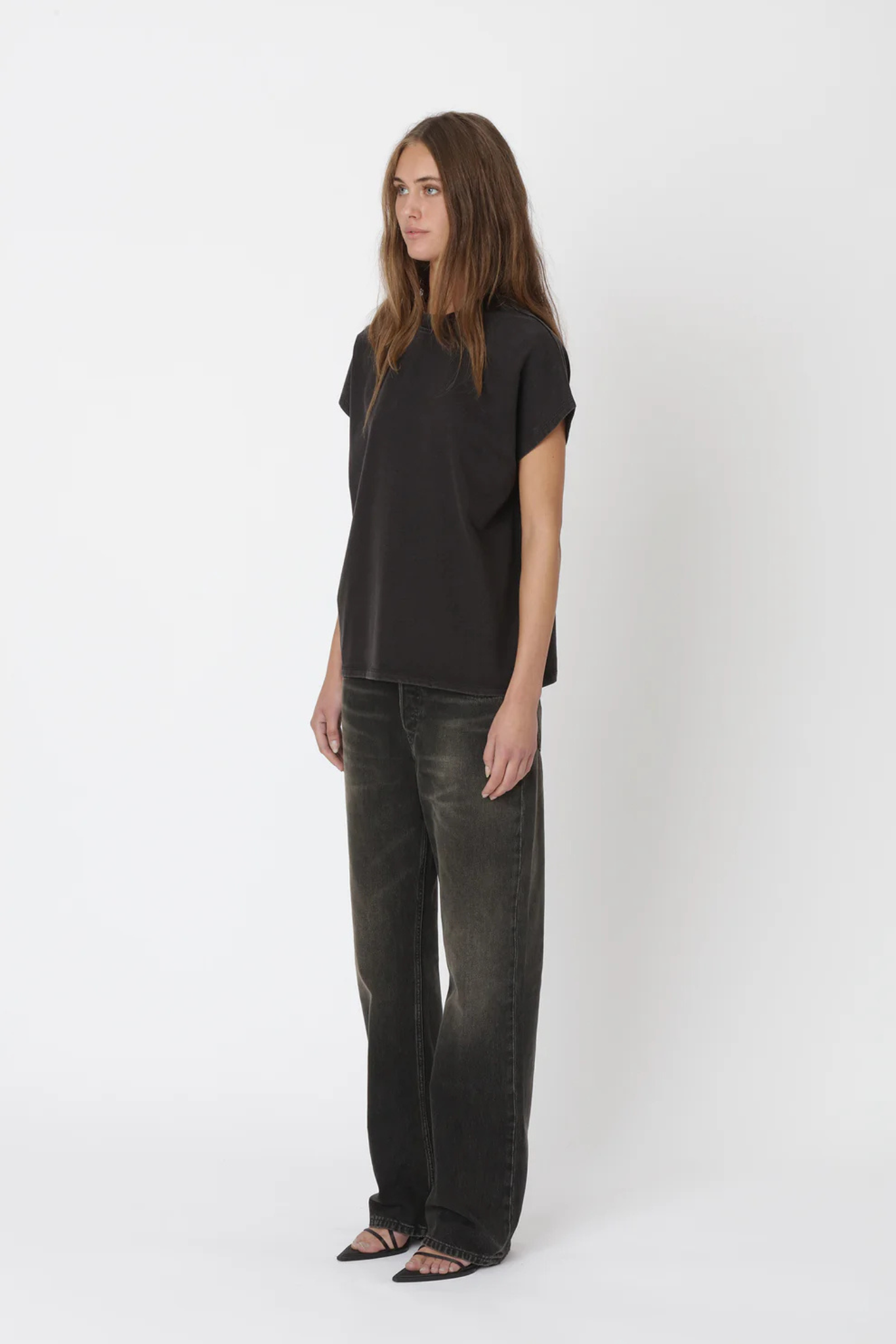 EMERSON T-SHIRT - WASHED BLACK
