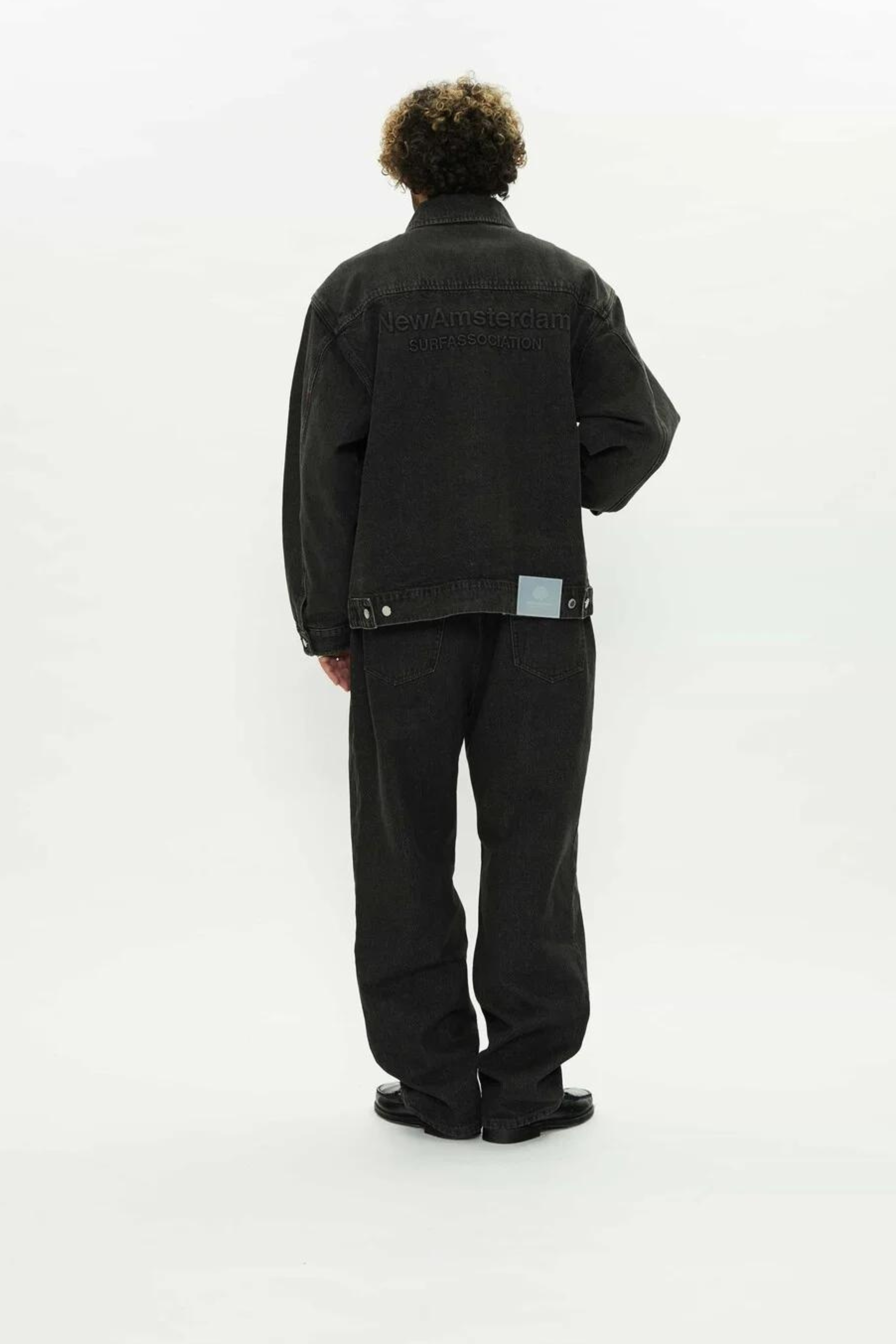 WORK JACKET - BLACK STONEWASH