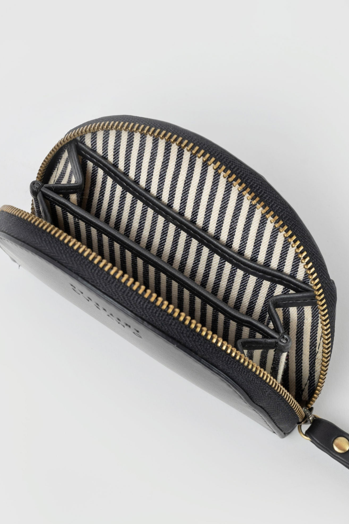 LAURA COIN PURSE - BLACK CLASSIC LEATHER