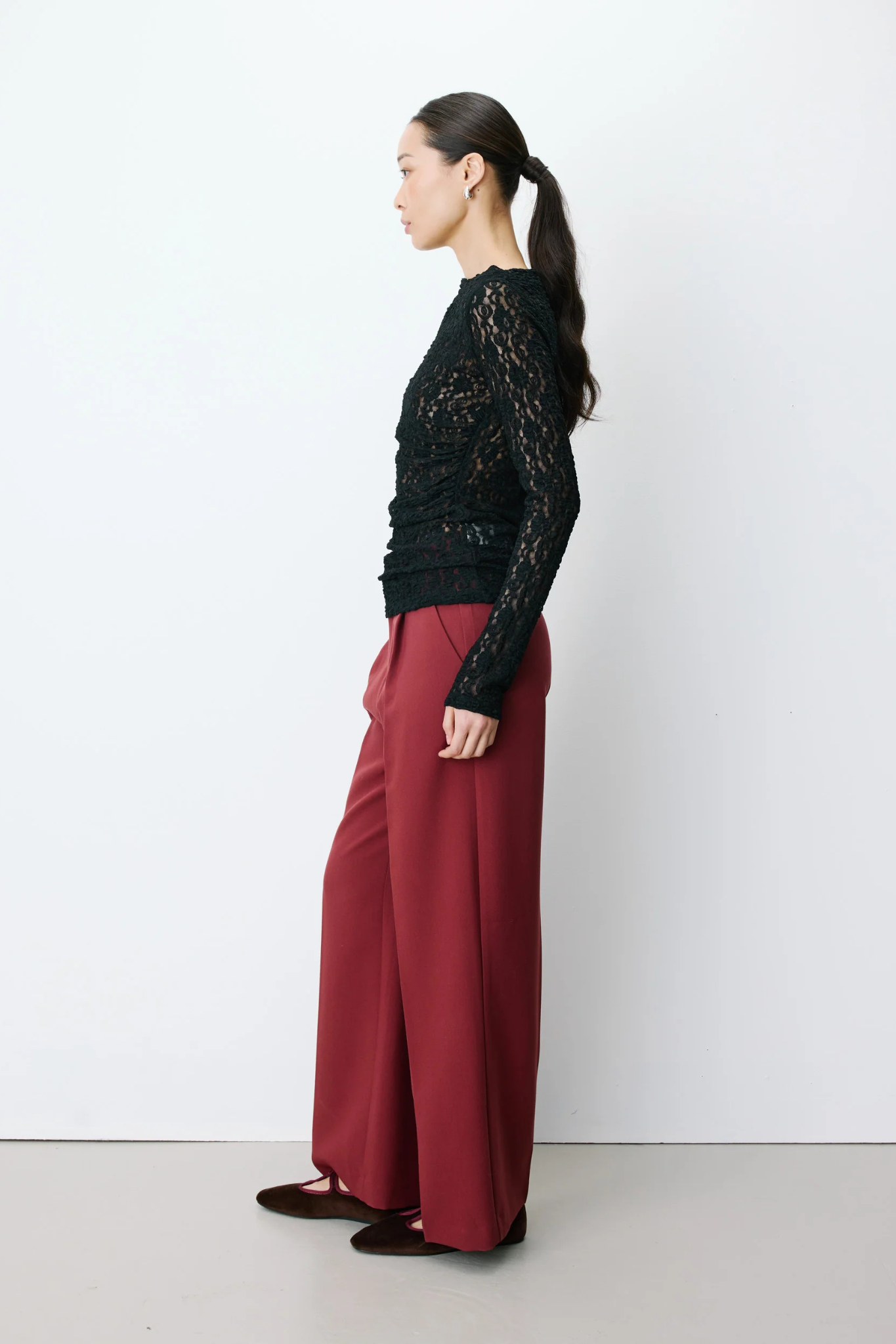 AVOINE TOP - BLACK