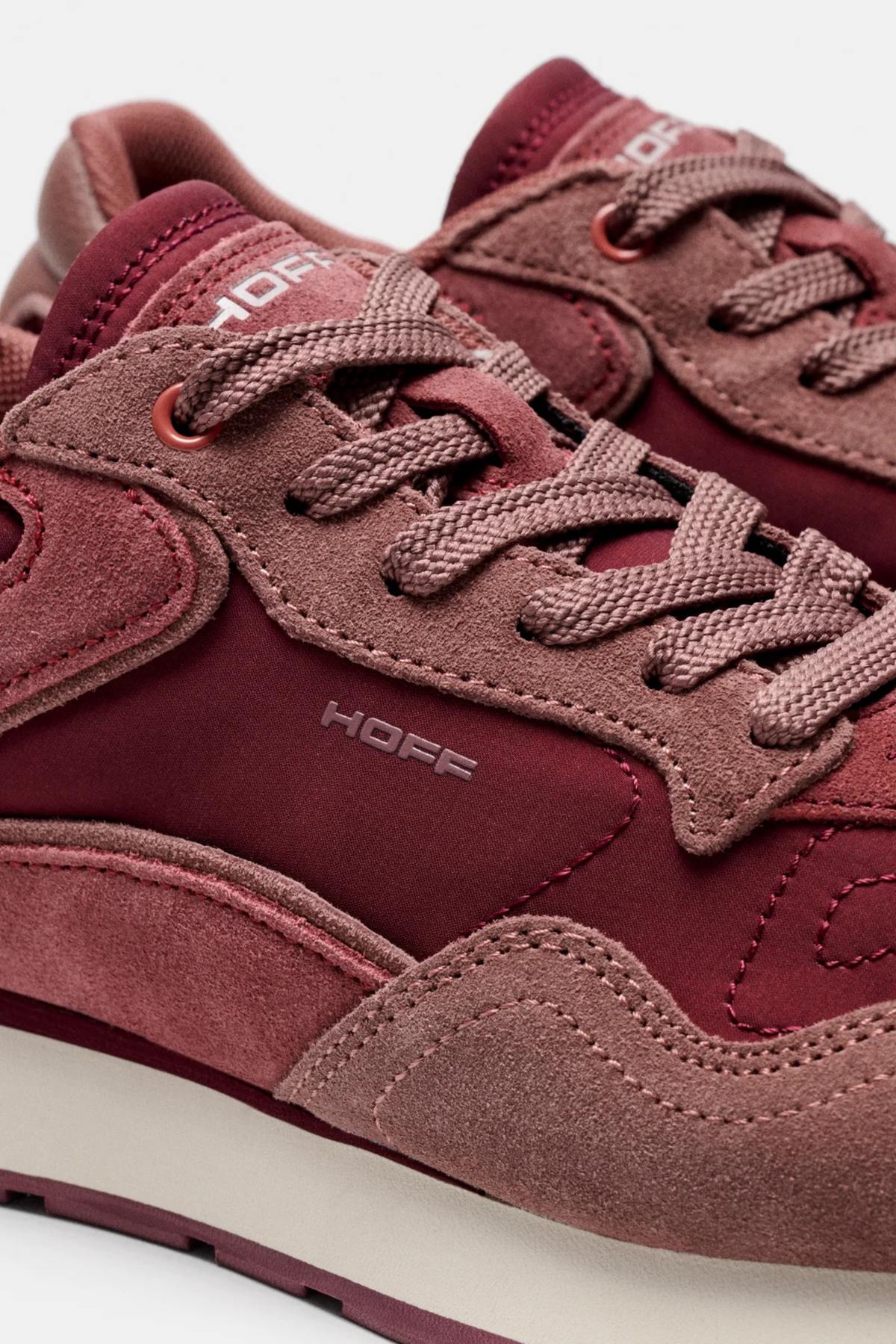 CITY WOMEN SNEAKERS - BURGUNDY