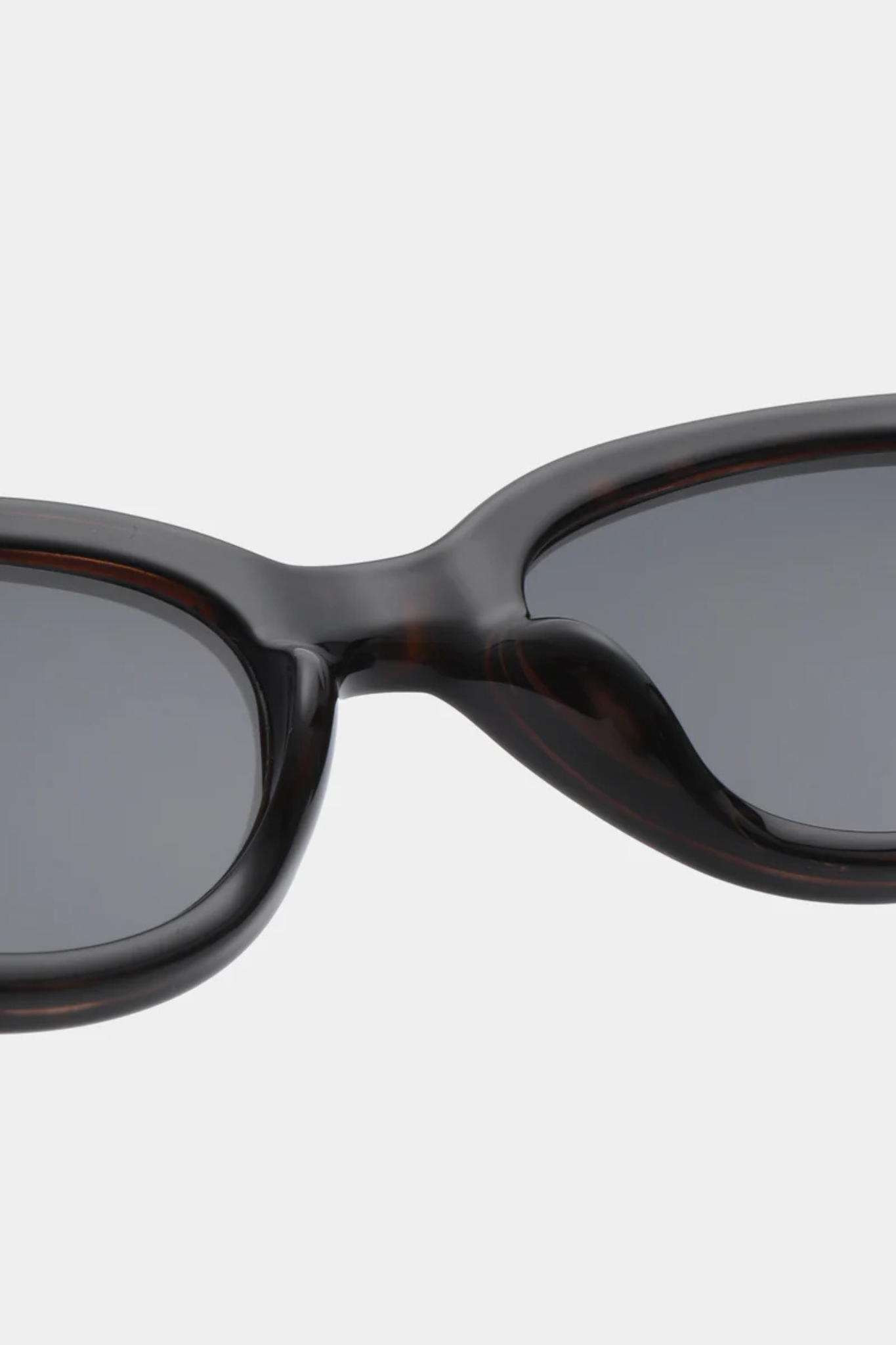 A. Kjaerbede winnie sunglasses in black. Close front view