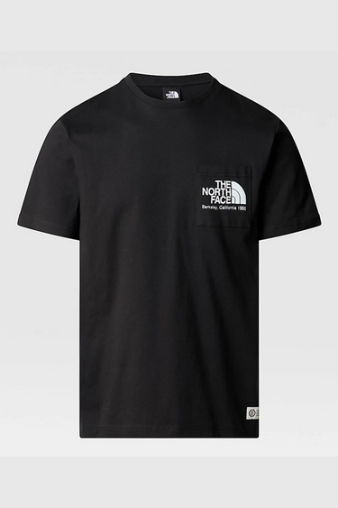 MEN'S BERKELEY CALIFORNIA POCKET S/S TEE - BLACK