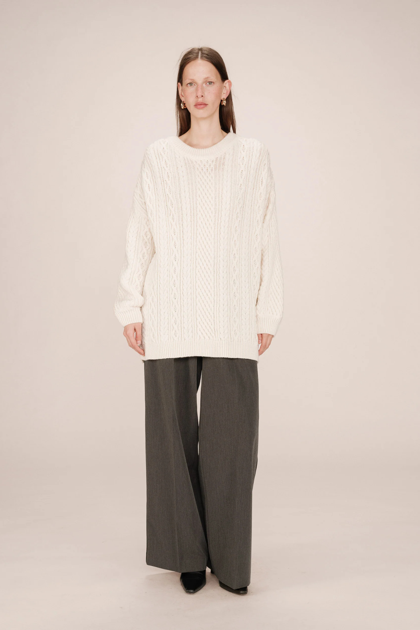 SAVERIO SWEATER - ECRU