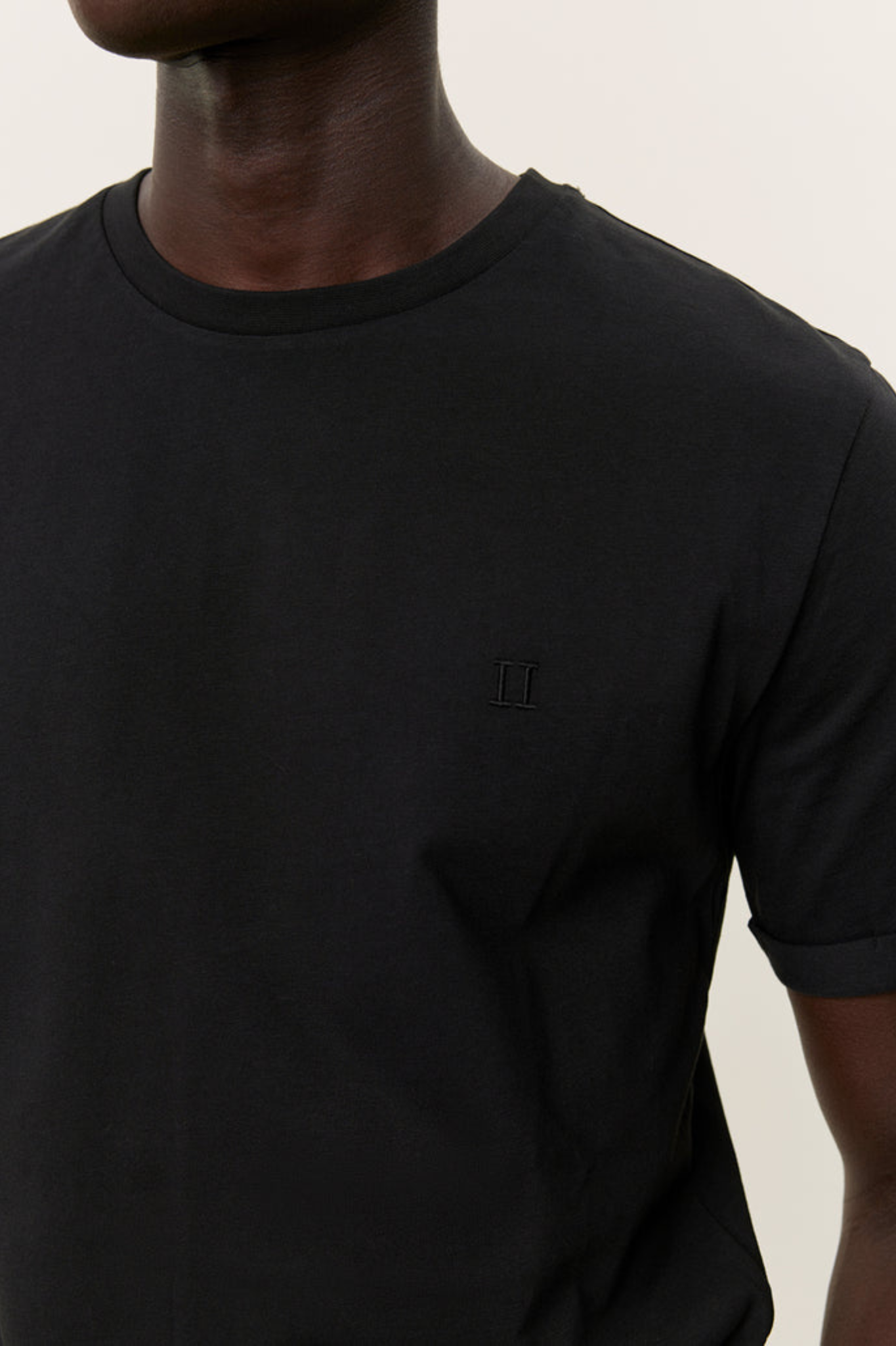 NORREGAARD T-SHIRT TONAL - BLACK