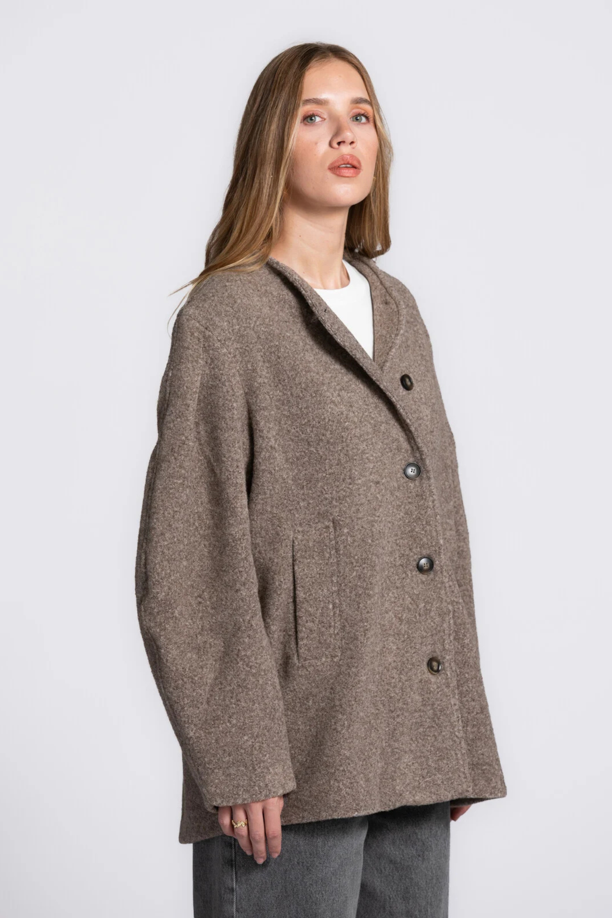 VESTE DANDE BUCLEO - FALCON MELANGE