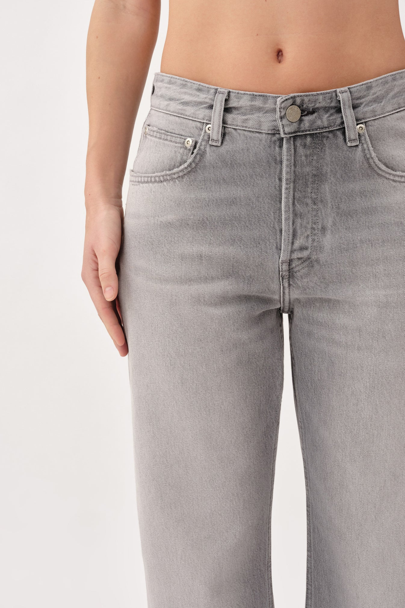BAGGY JEANS - LIU GREY
