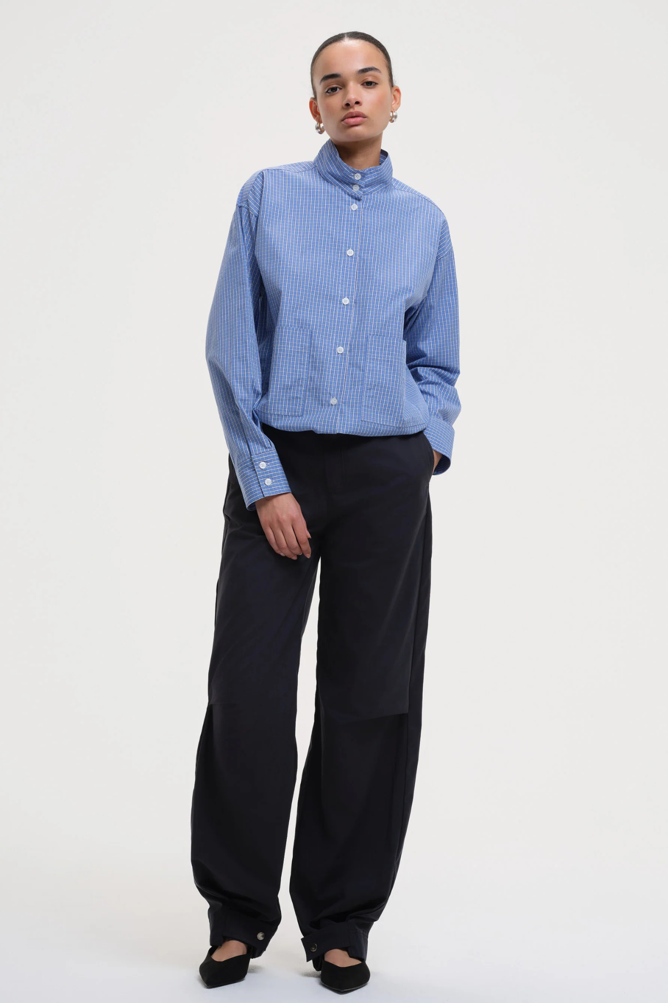 TASIA SHIRT - LIGHT BLUE