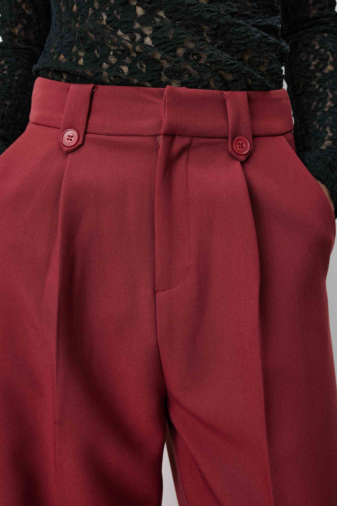 NILAY PANTS - TERRACOTTA