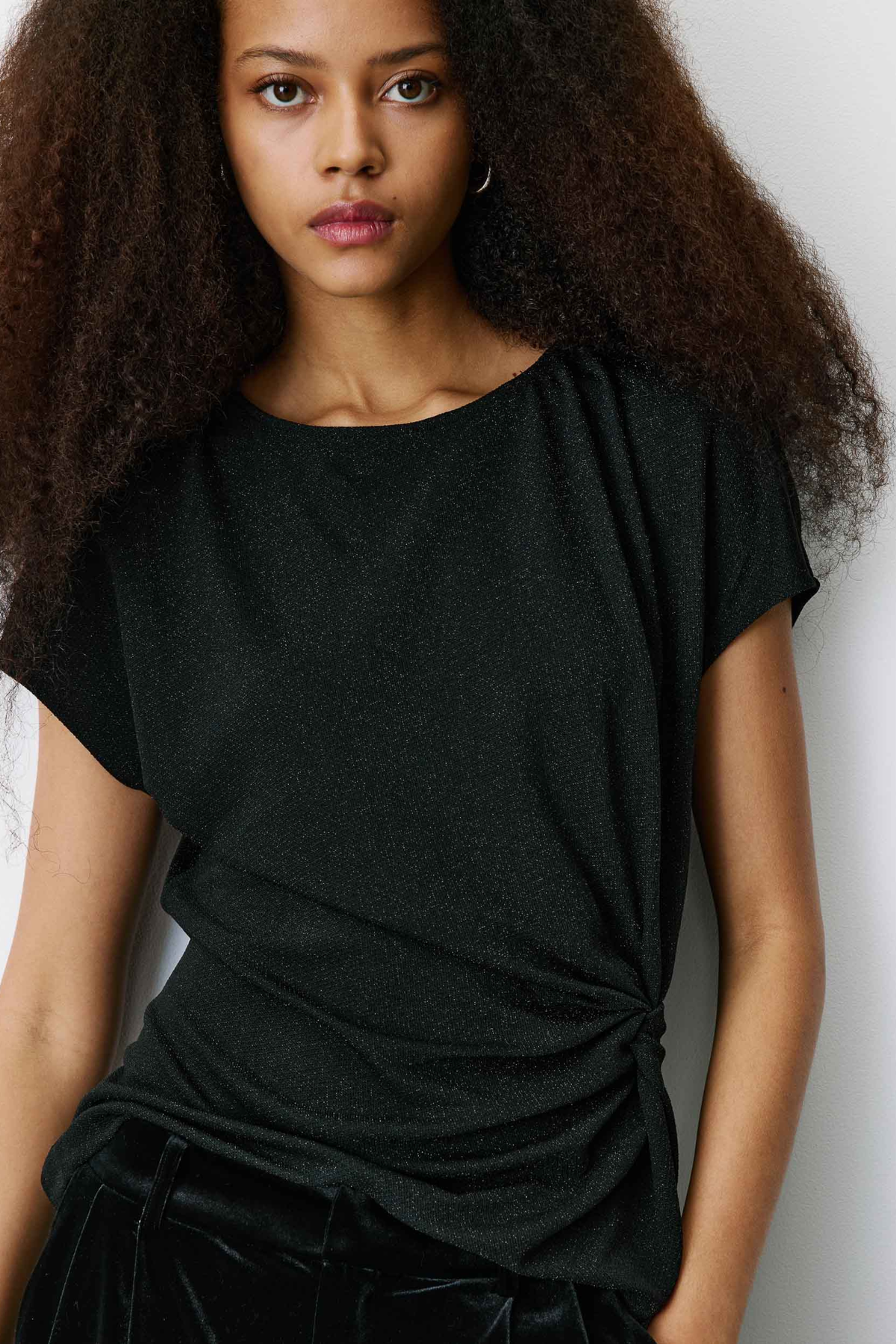 BALY TOP - BLACK