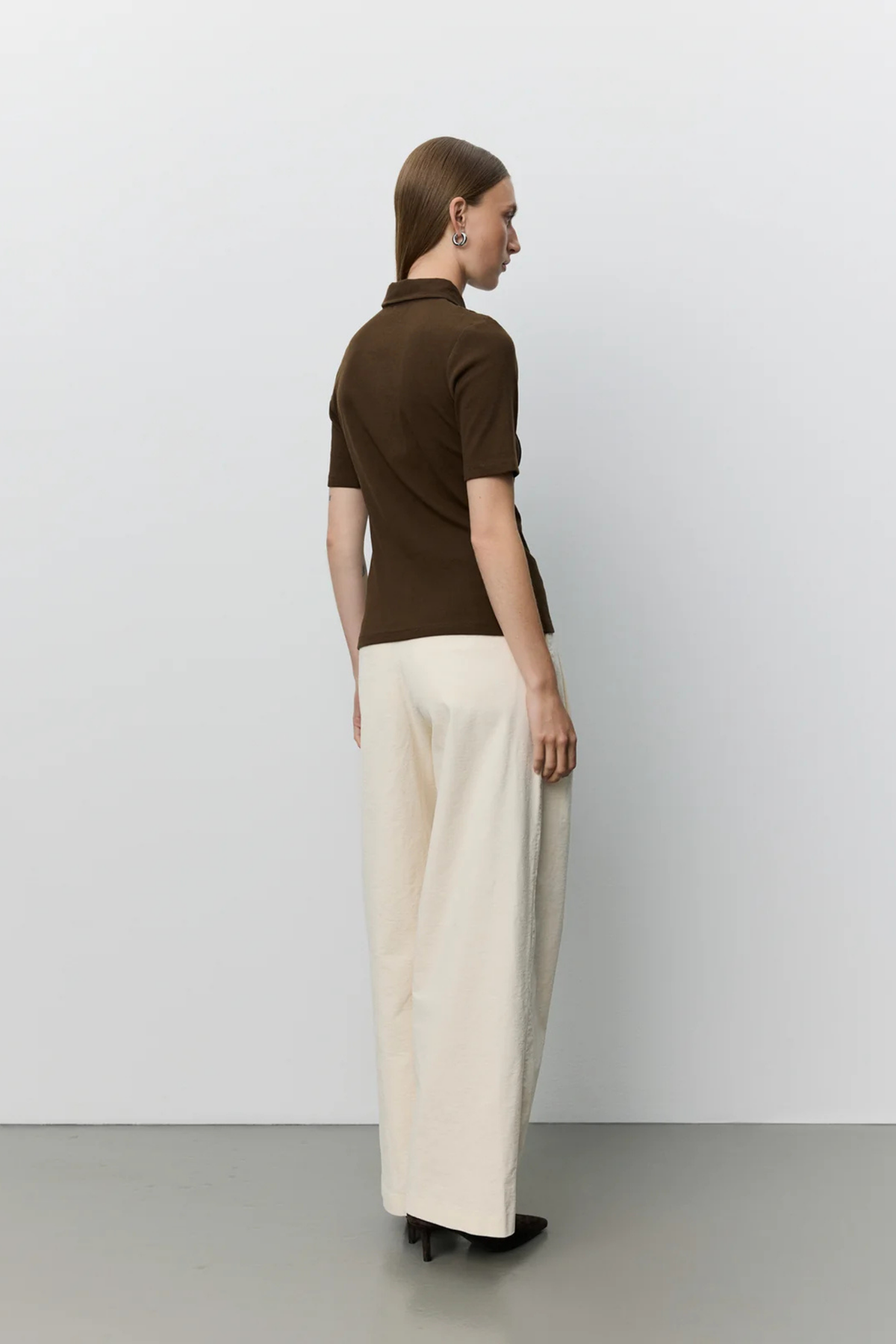 CORLIE CORDUROY PANTS - OFF WHITE