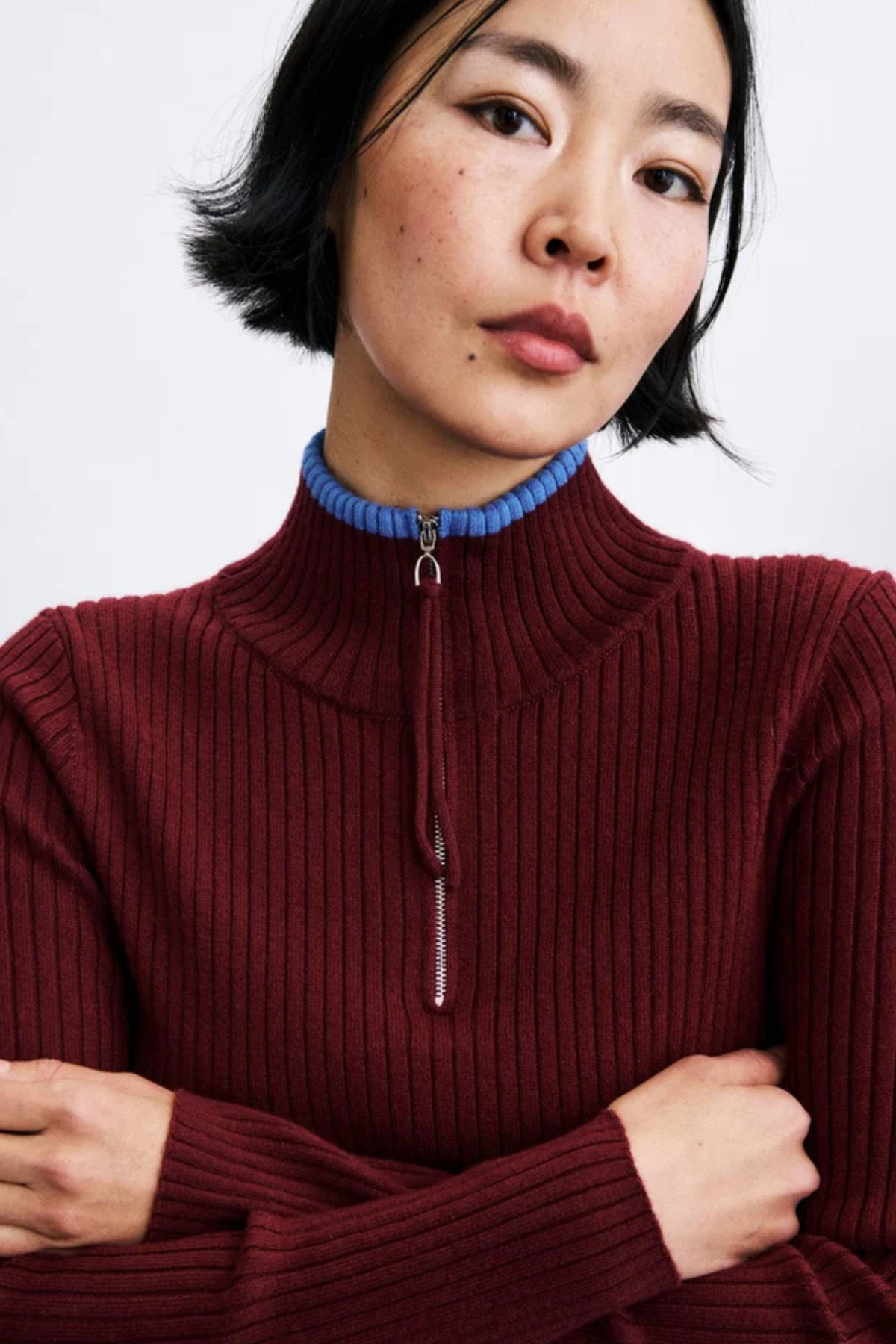 KUJU PULLOVER - BORDEAUX