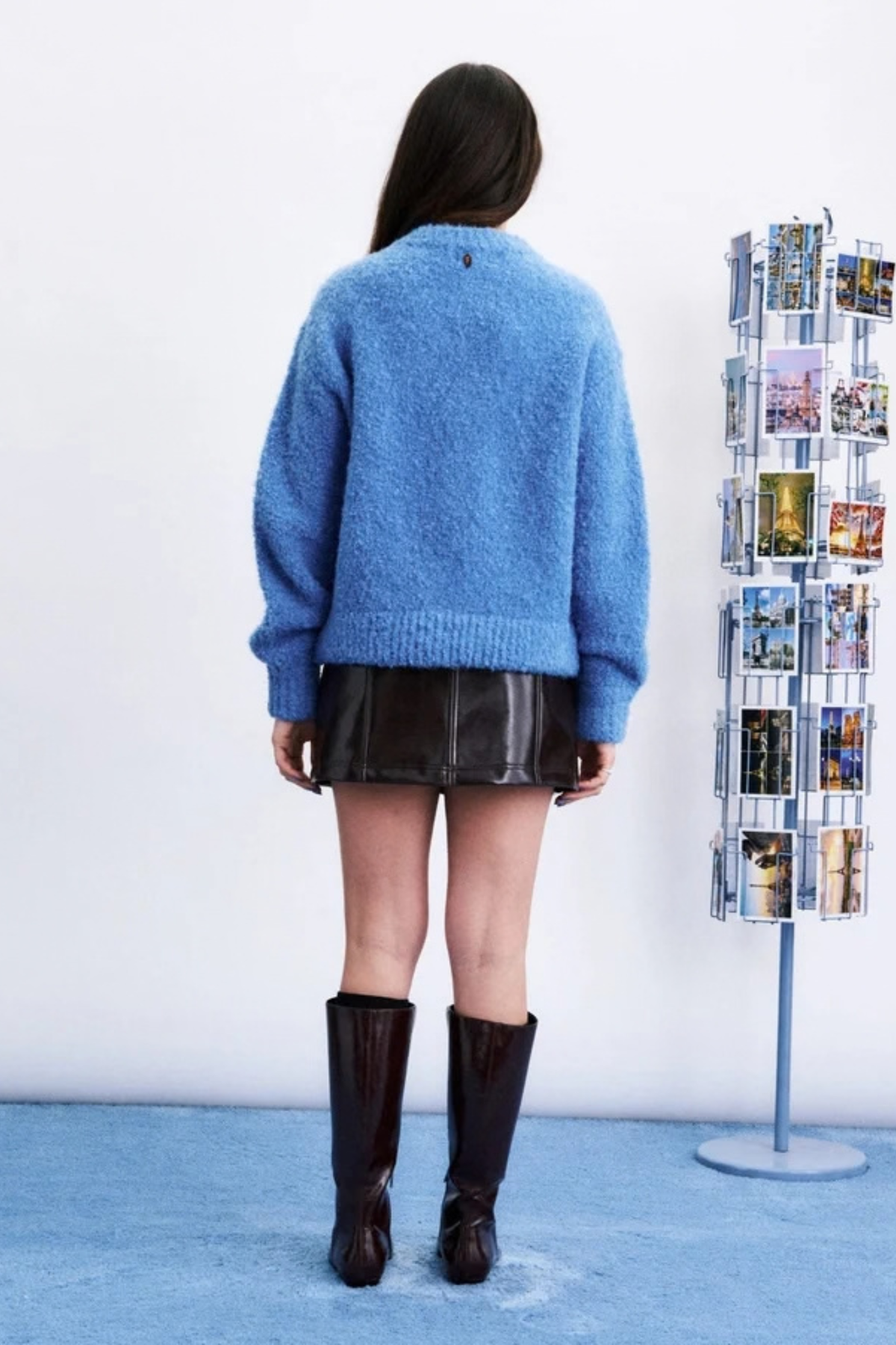 SYROS CARDIGAN - BLUE LAVANDE