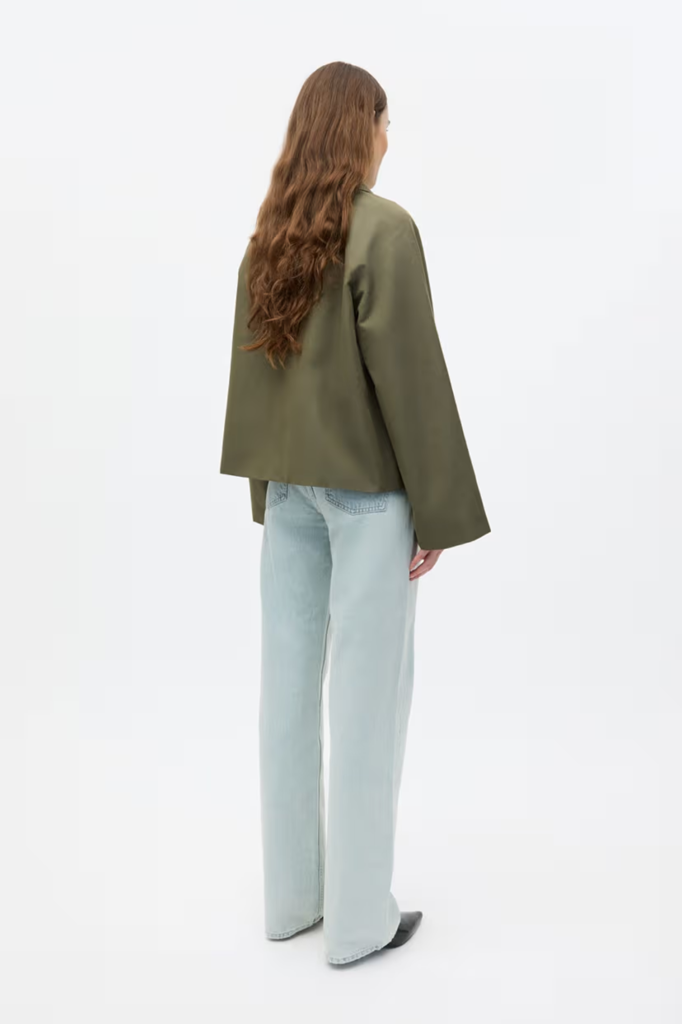 SENECA SHORT JACKET - SMOKEY OLIVE