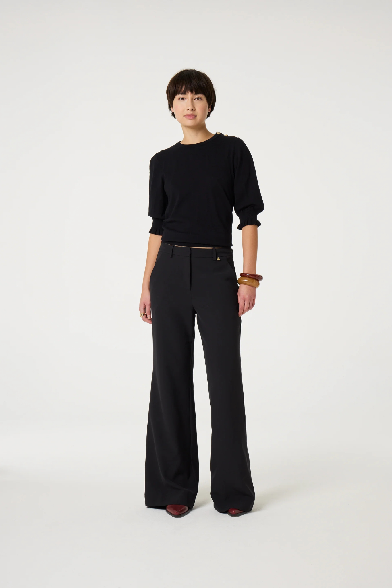 PUCK TROUSERS PANT - BLACK