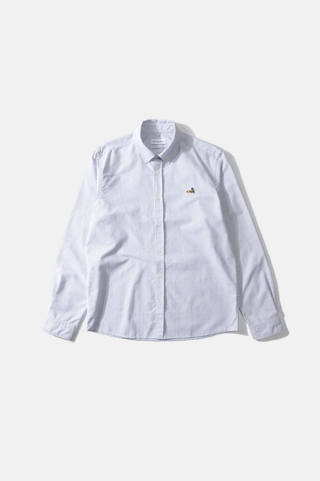 BD STRIPED SHIRT DUCK EDITION SHIRT - PLAIN LIGHT BLUE