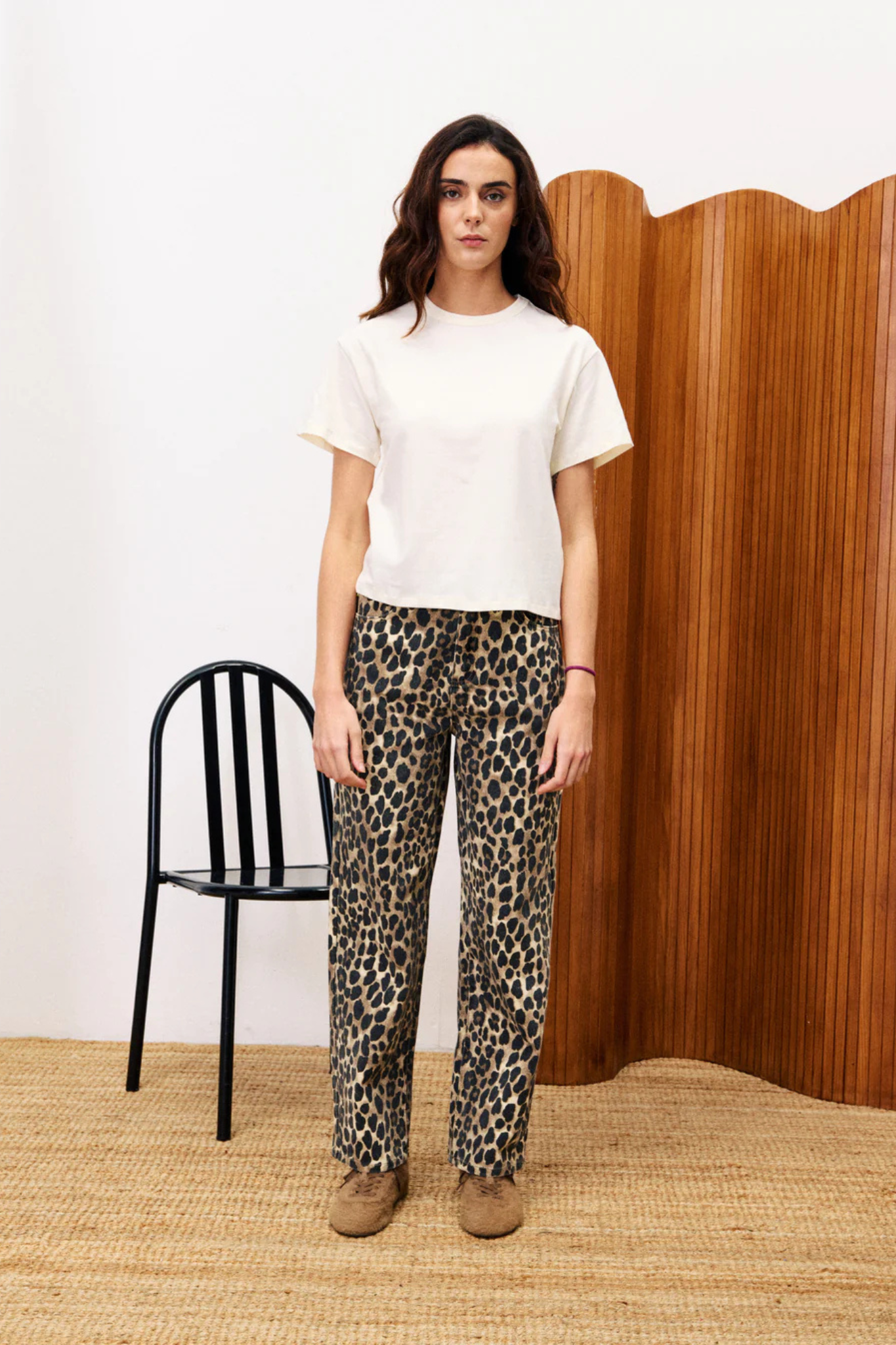 BOBTAIL JEANS - LEOPARD