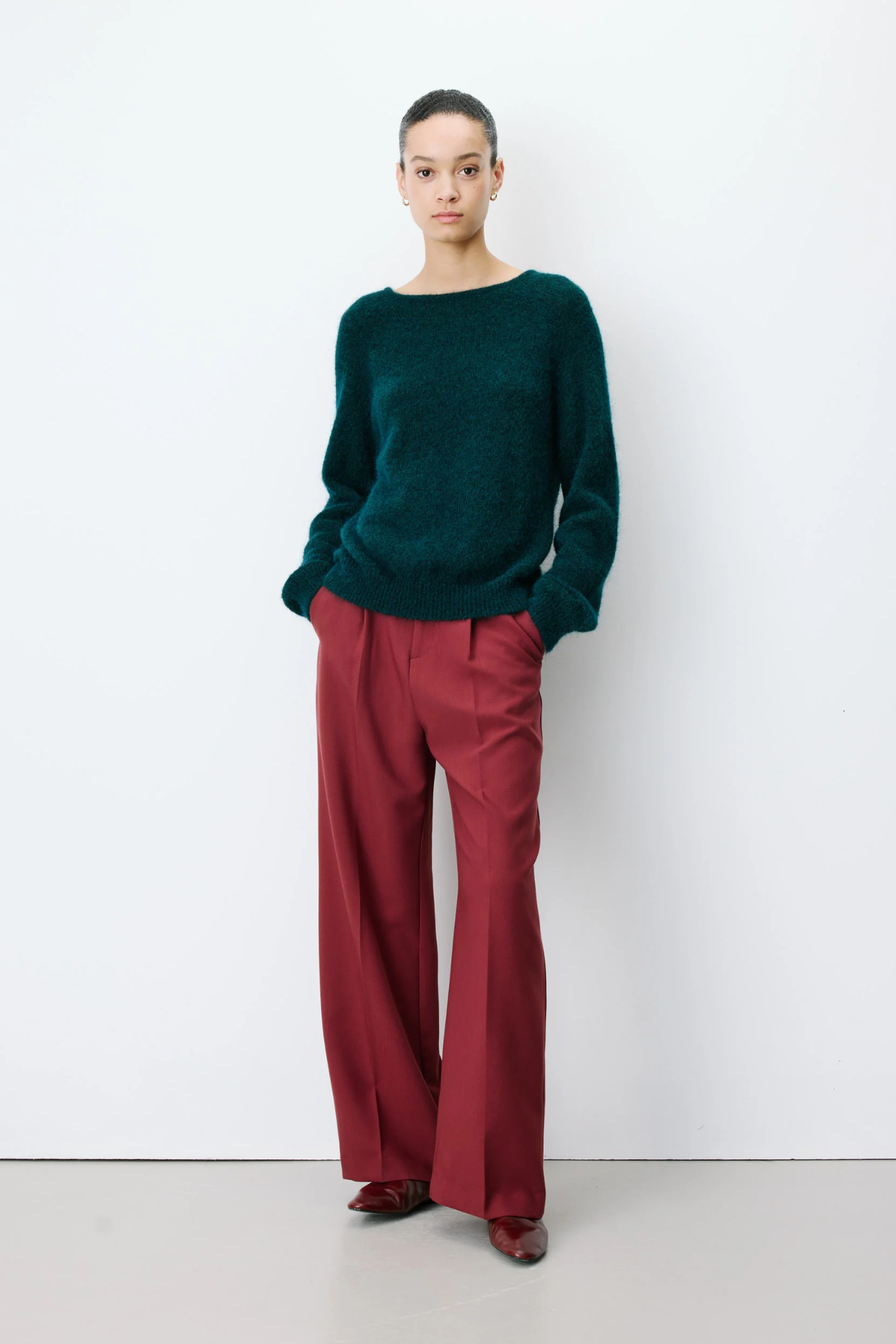 ANTHEMIS SWEATER - EMERALD