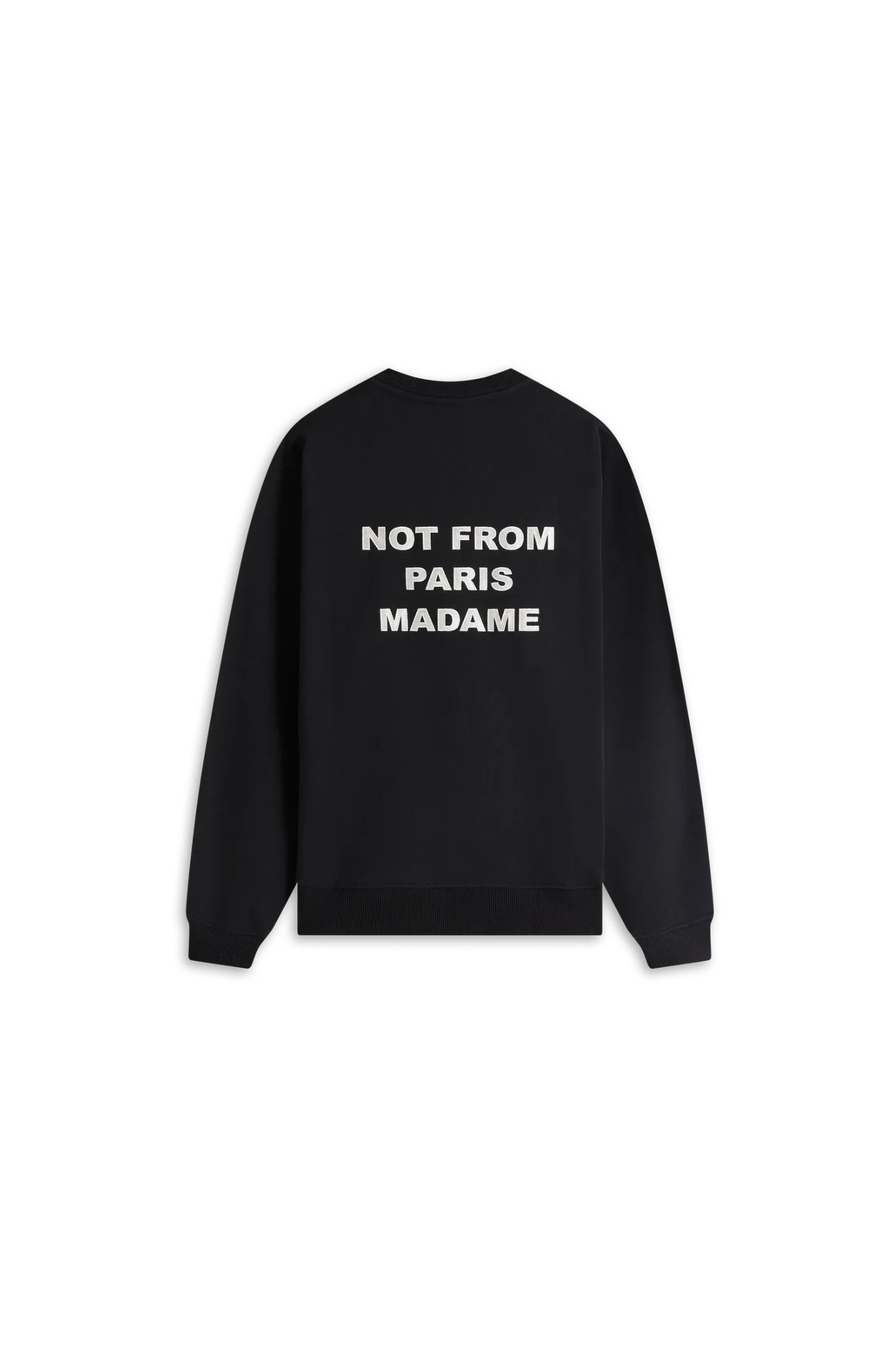 LE SWEATSHIRT SLOGAN CLASSIQUE - BLACK