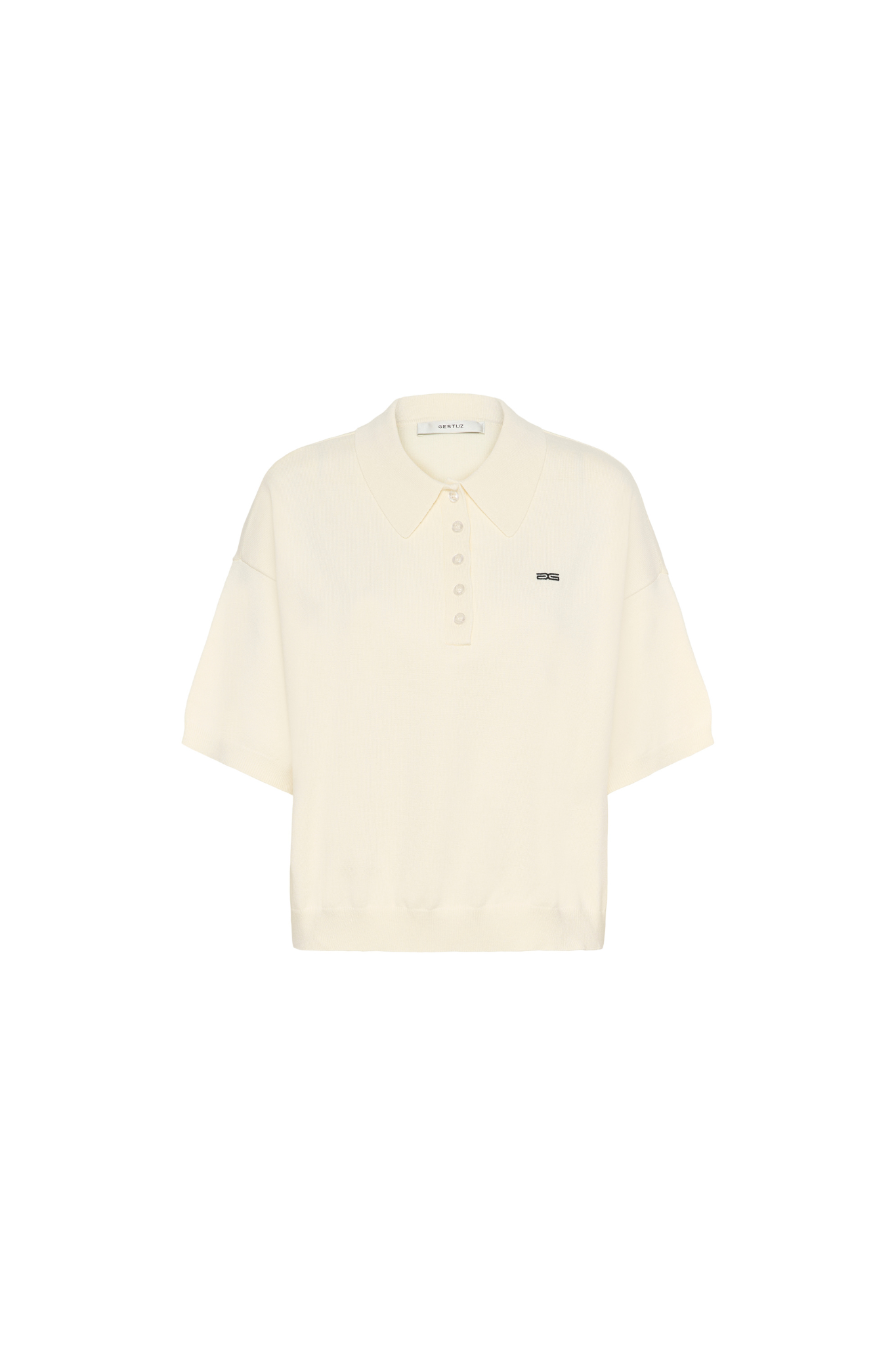 TALLA POLO PULLOVER - EGRET