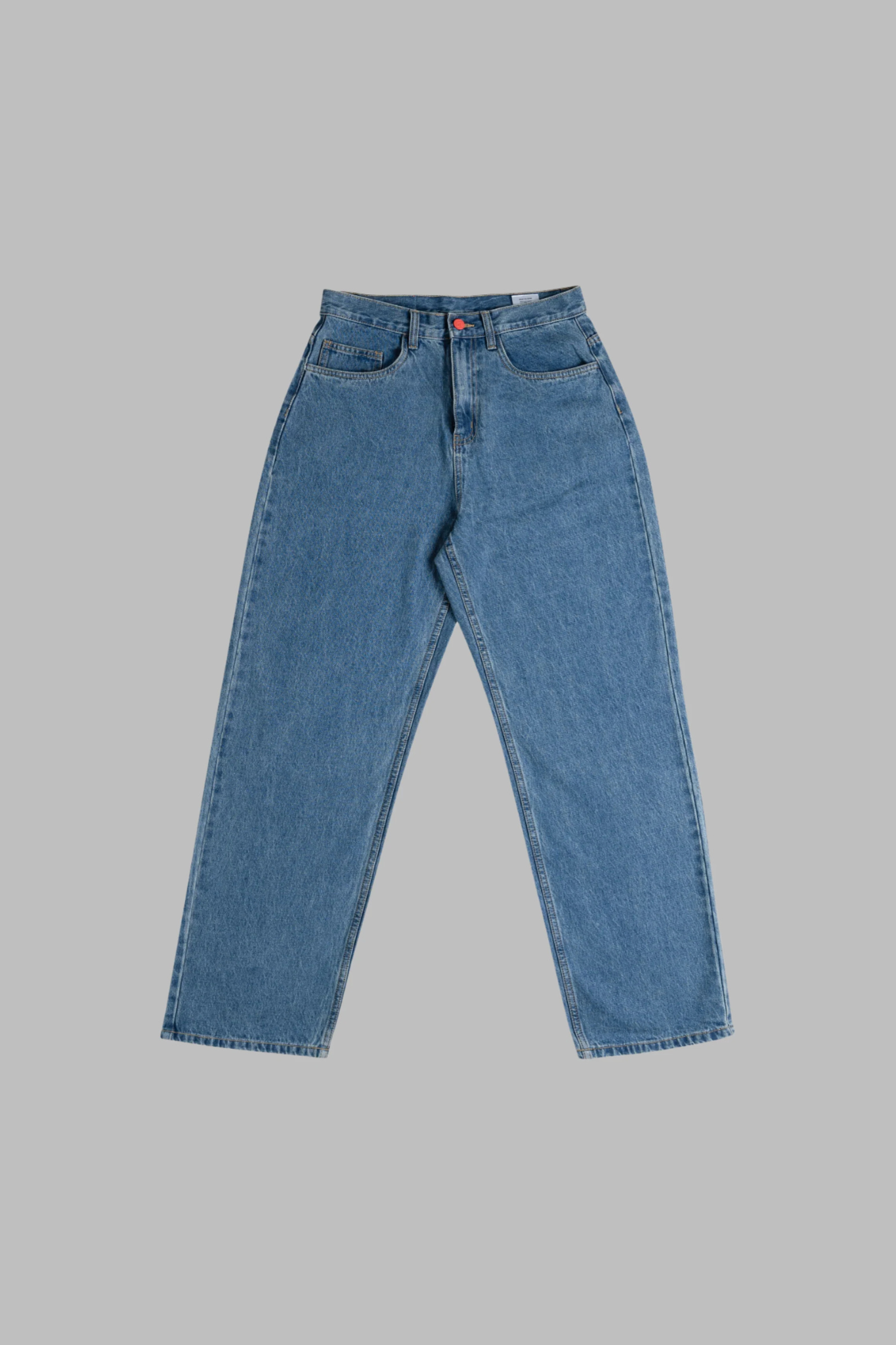SUPER LOOSE JEANS - MEDIUM BLUE DENIM