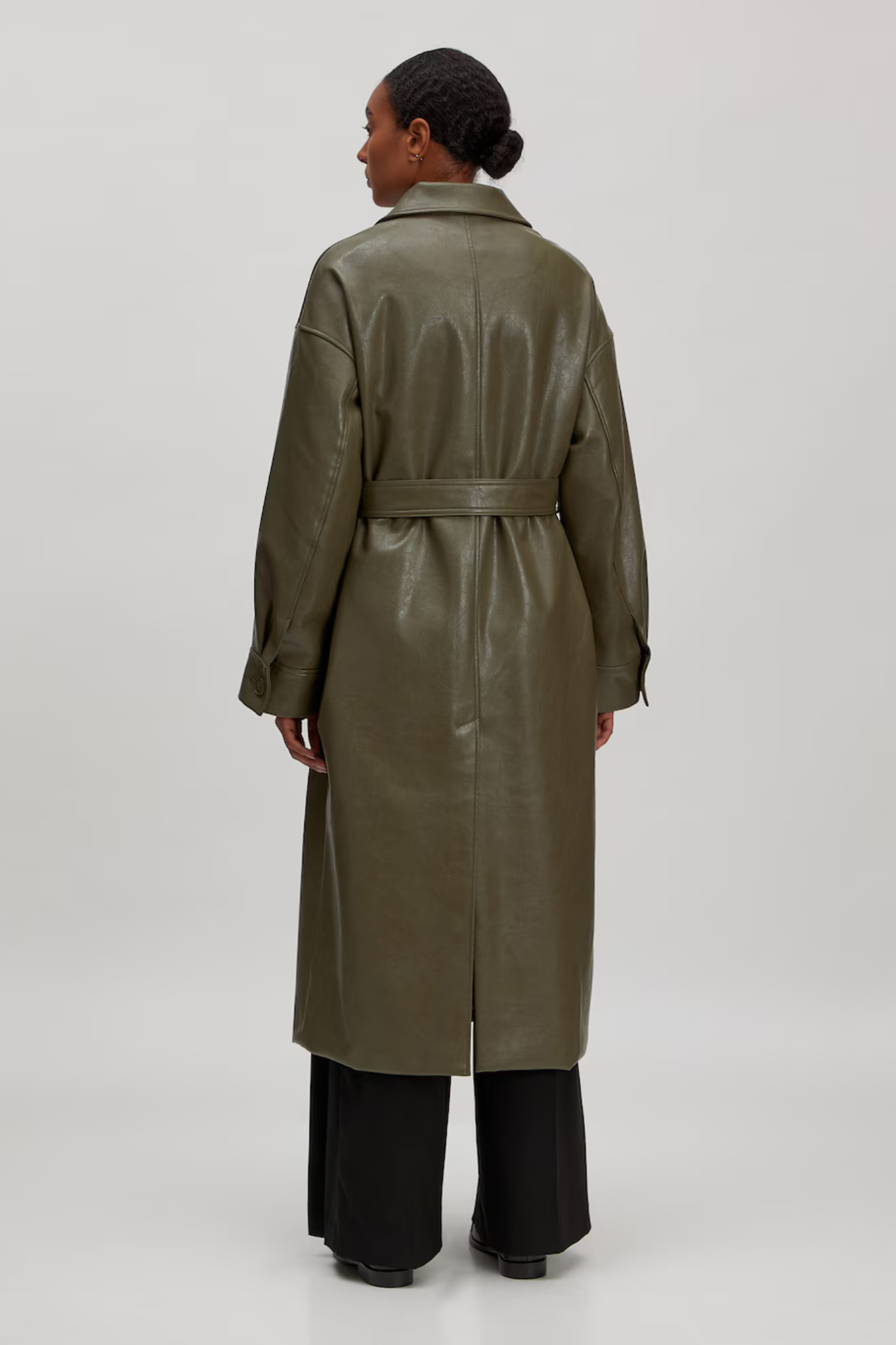 ELEA COAT - GRAPE LEAF