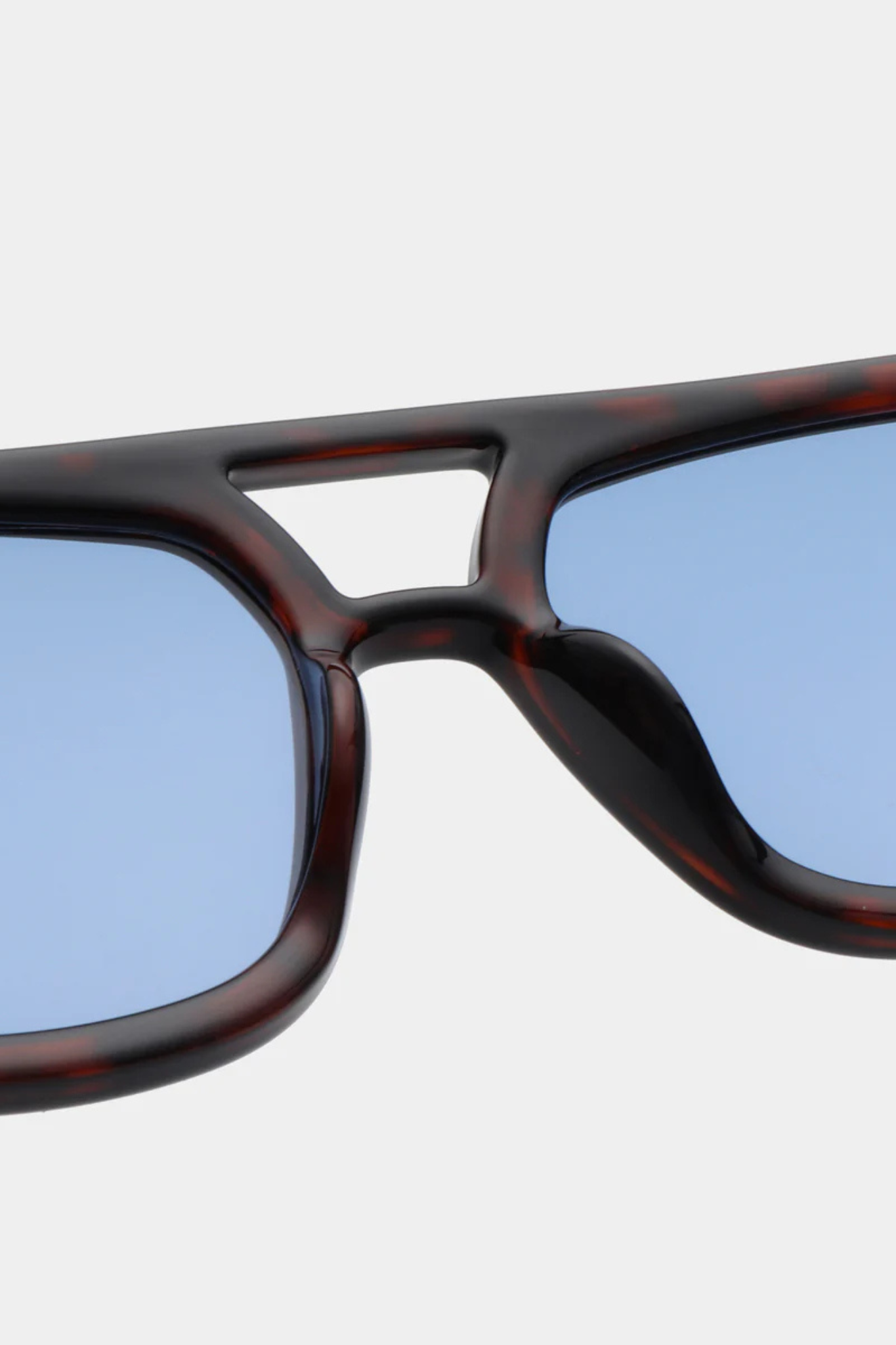 KAYA SUNGLASSES - DEMI TORTOISE (BLUE LENS)