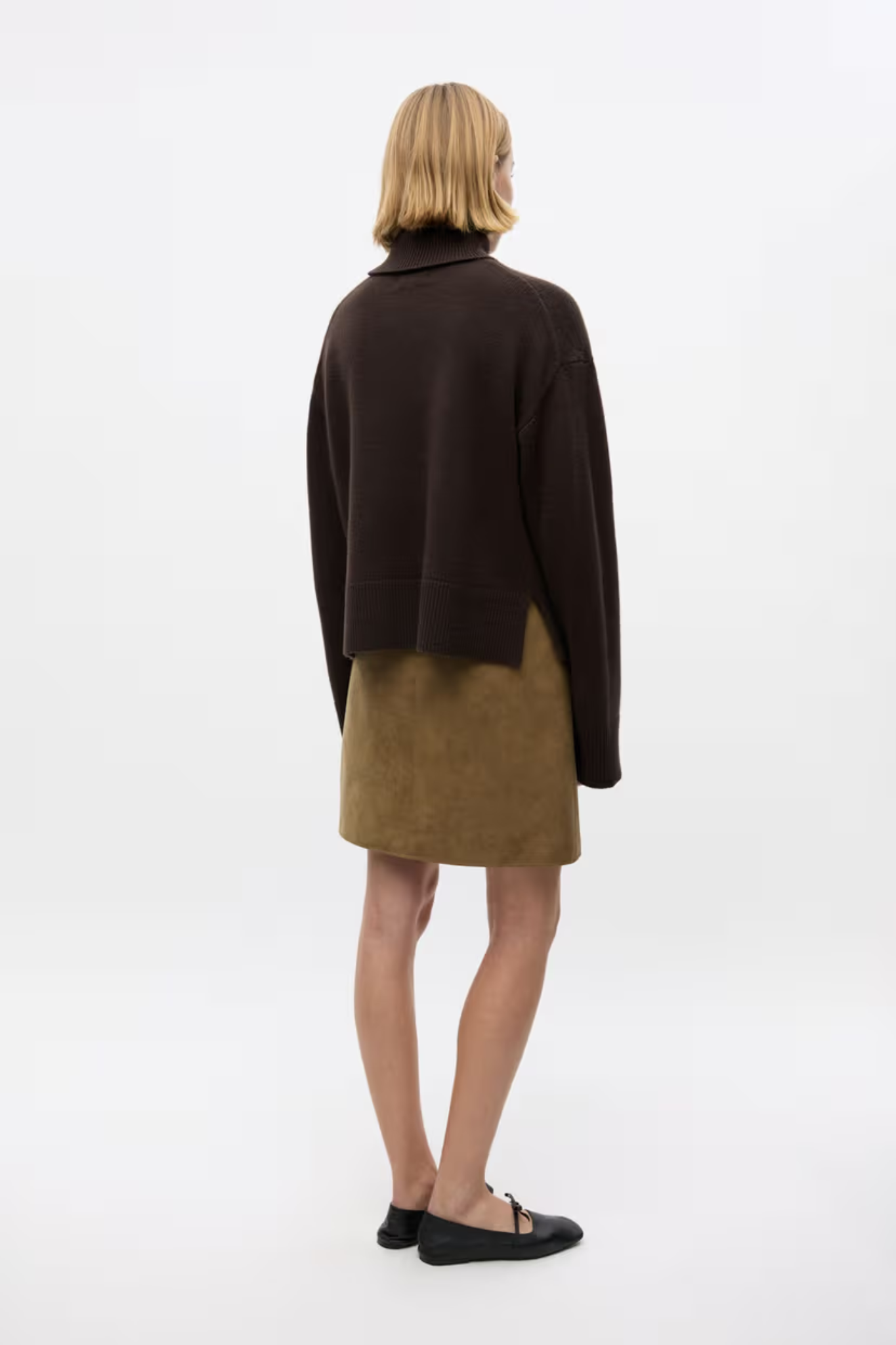ELISE LS KNIT - CHOCOLATE TORTE