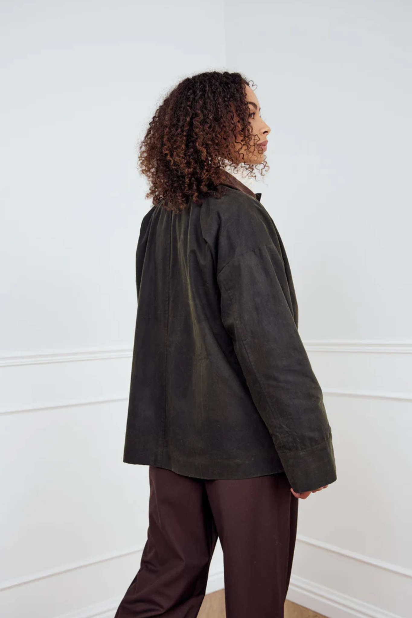 LUPITA JACKET - MILITARY GREEN