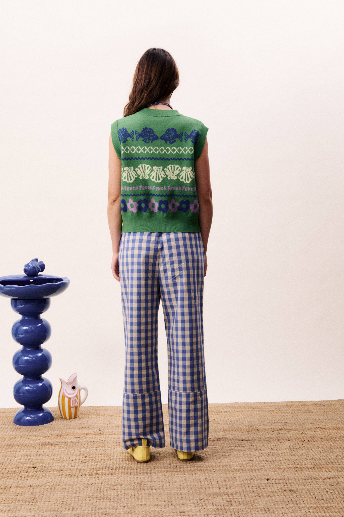 MARIS PANTS - AZURE BLUE