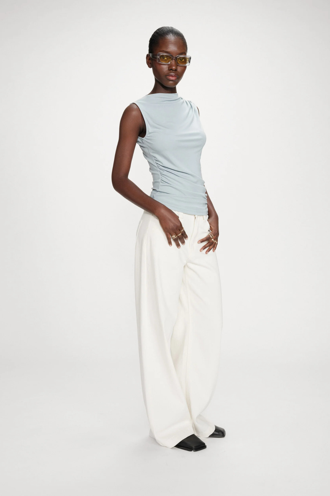 VALLEY SLEEVELESS TOP - CIEL