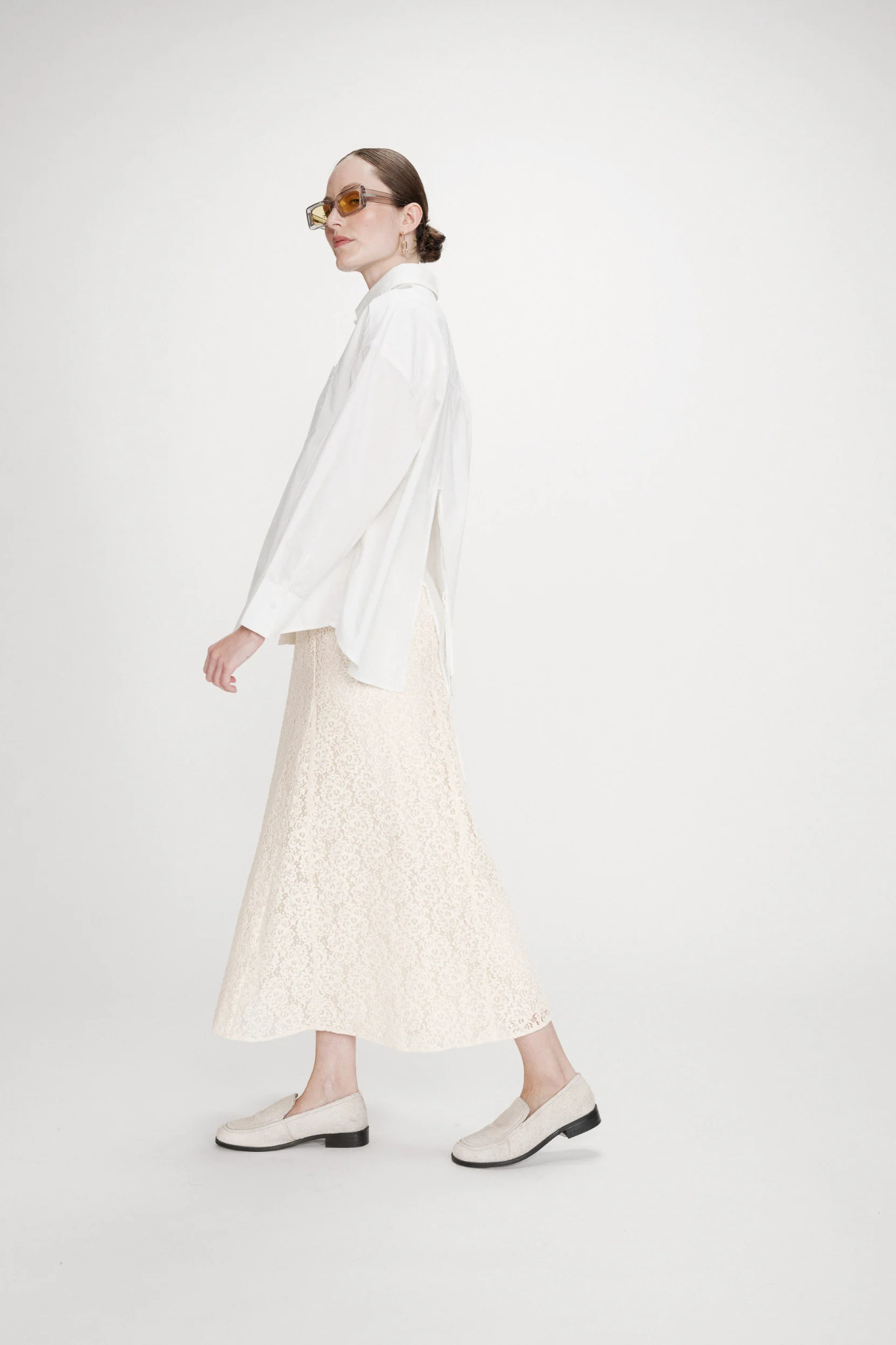 VISENYA MAXI SKIRT - ECRU