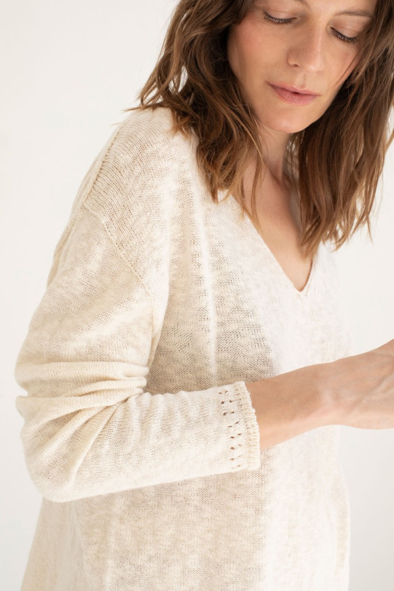 GOZO JUMPER - ECRU
