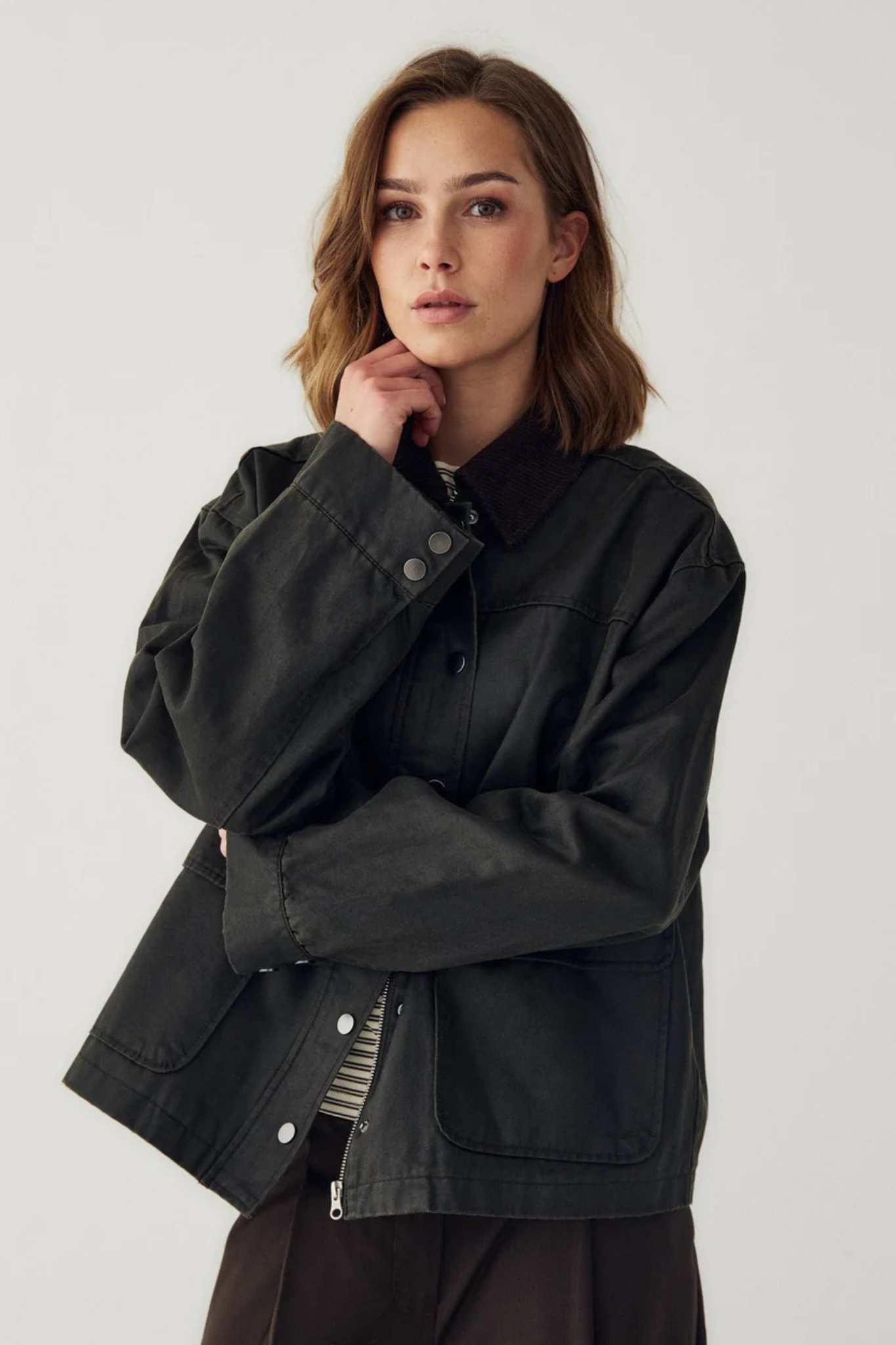 MAHINA JACKET - FOREST GREEN