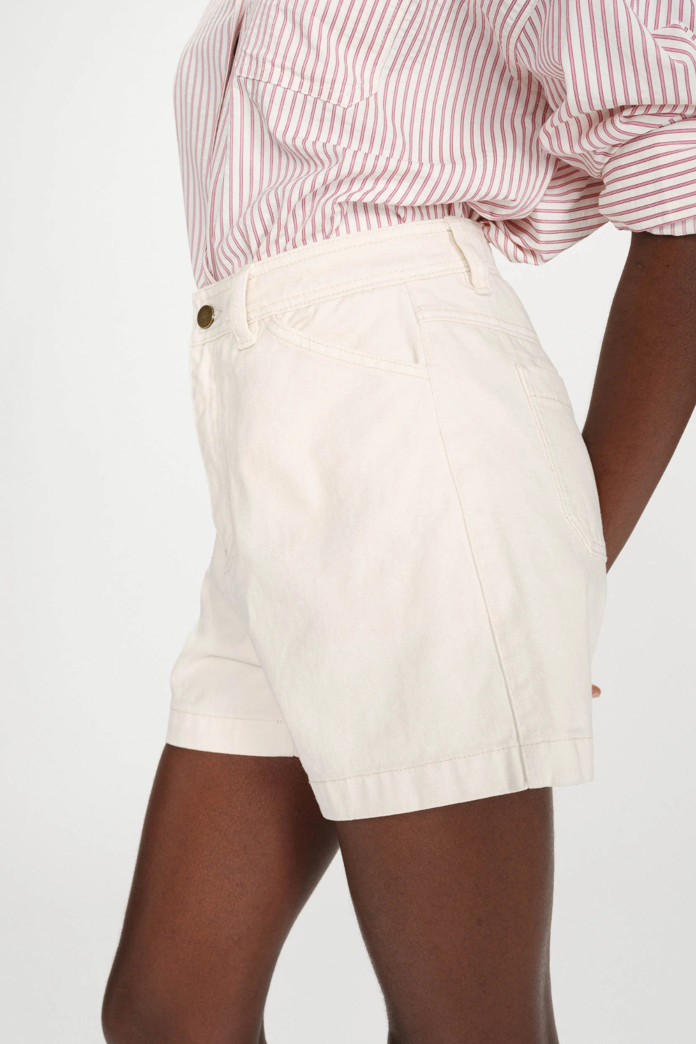VERNE SHORTS - ECRU