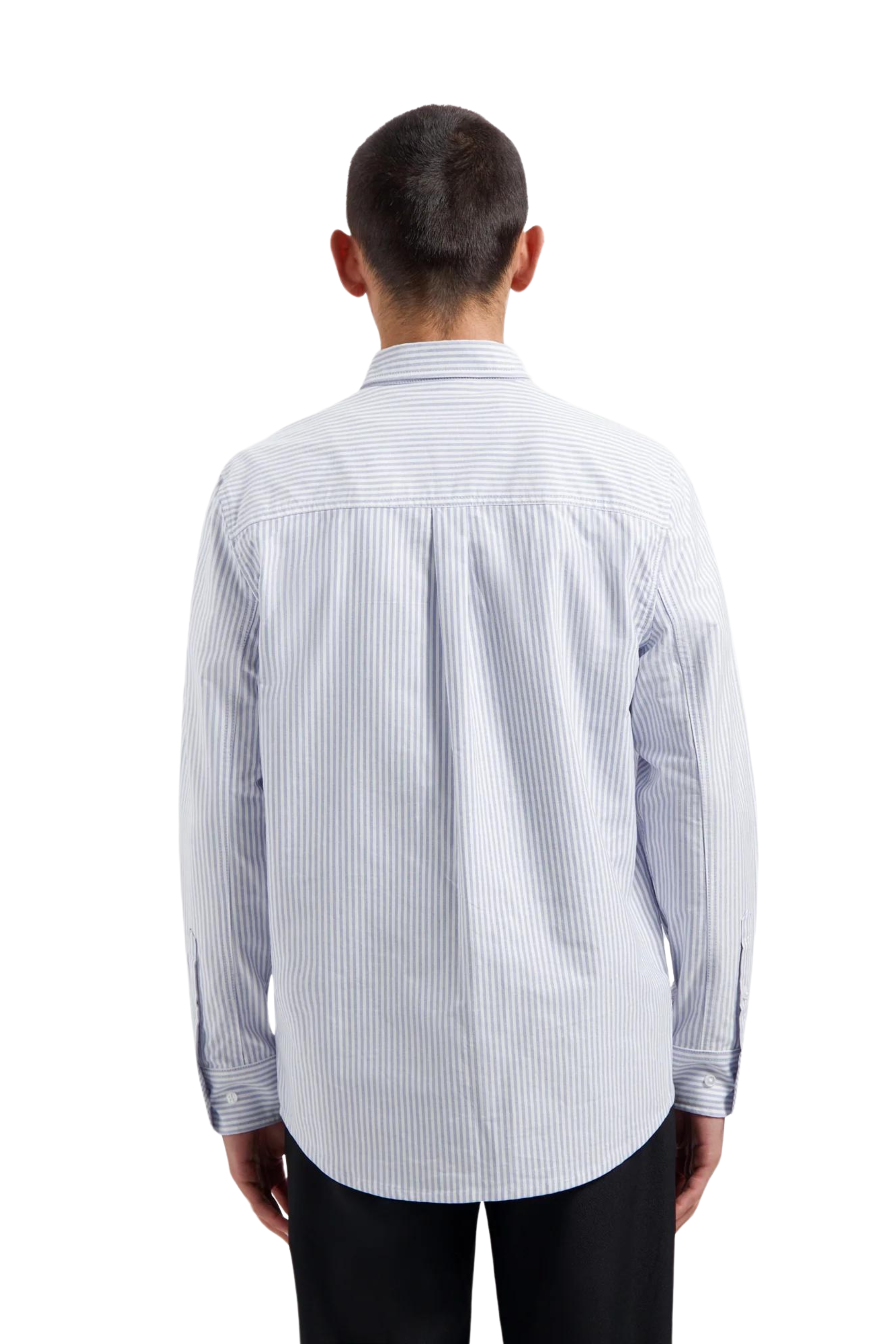 OXFORD STRIPE SHIRT MEN - BLUE STRIPE