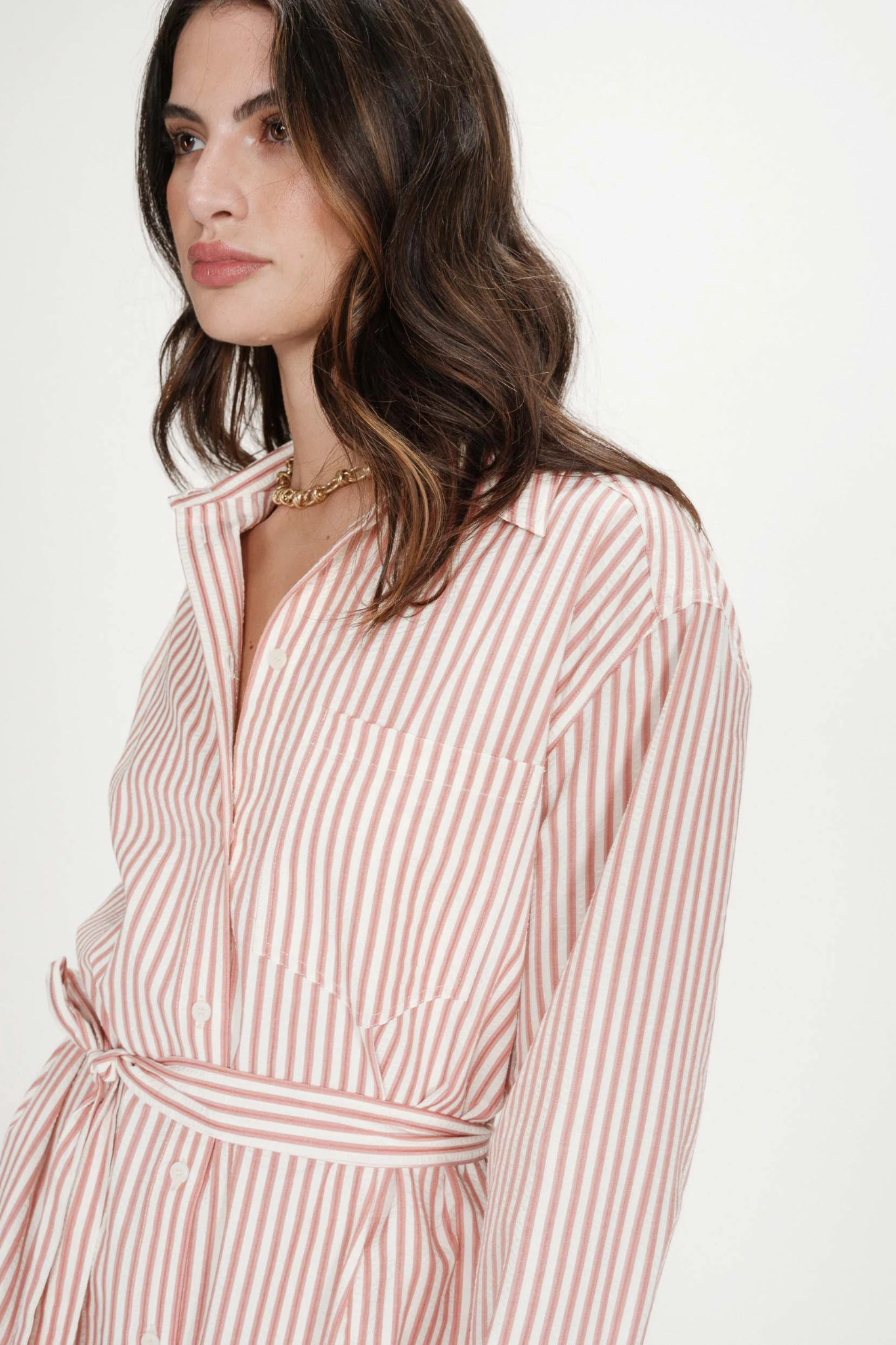 VISERY SHORT DRESS - CORAIL