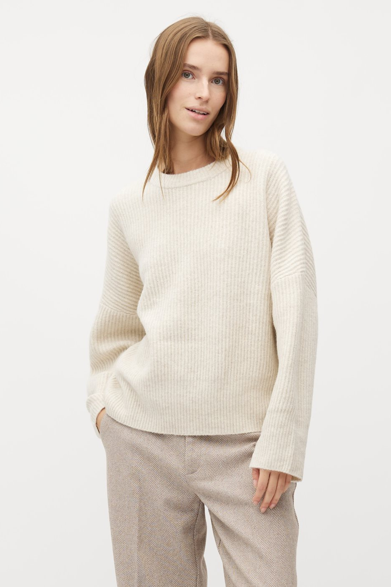 GILLIAN SHYLA KNIT - SUGAR MELANGE