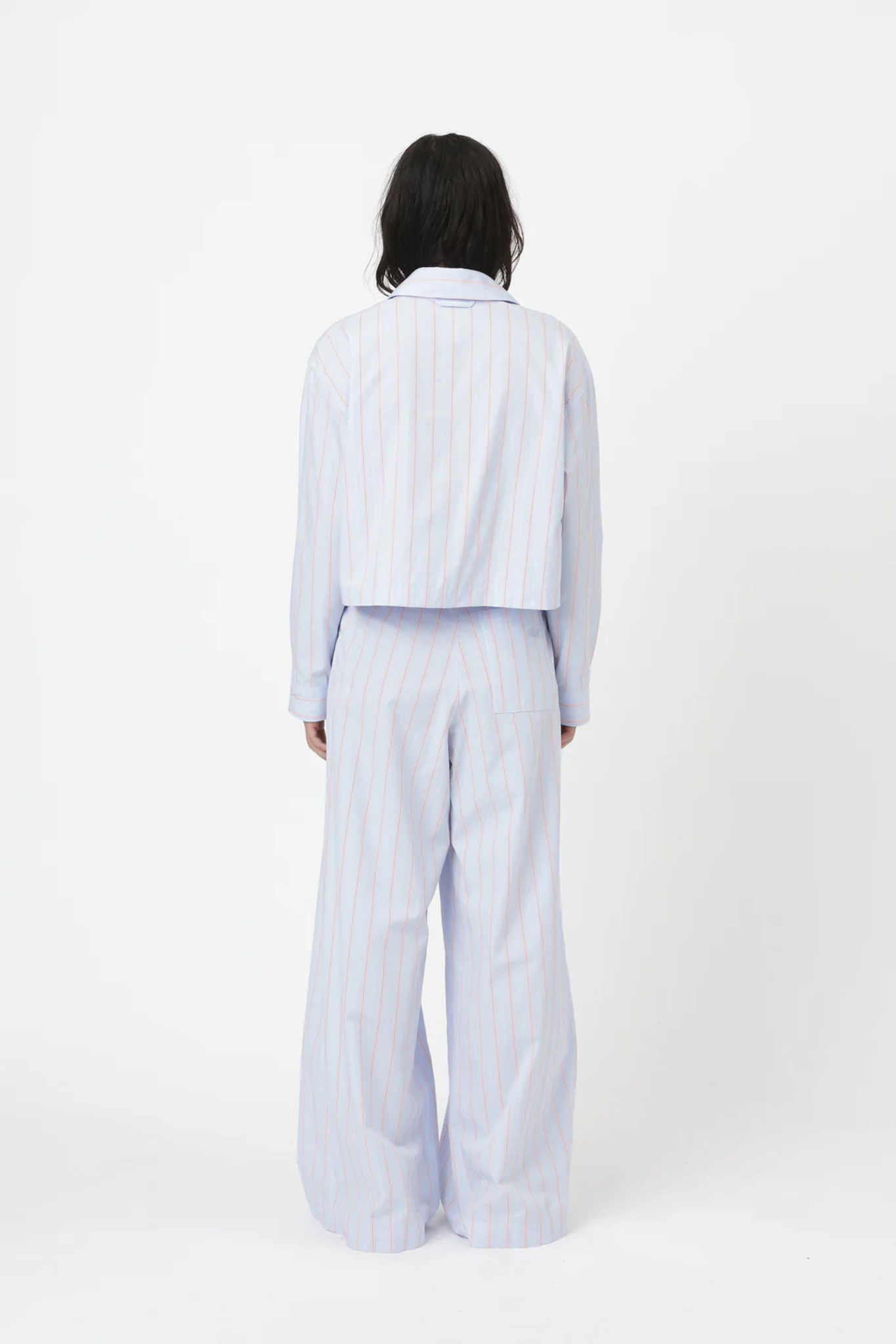 LEXINGTON SHIRT - BLUE RED STRIPE