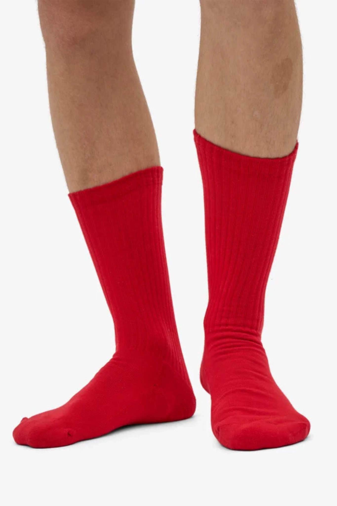 ORGANIC ACTIVE SOCK - SCARLET RED