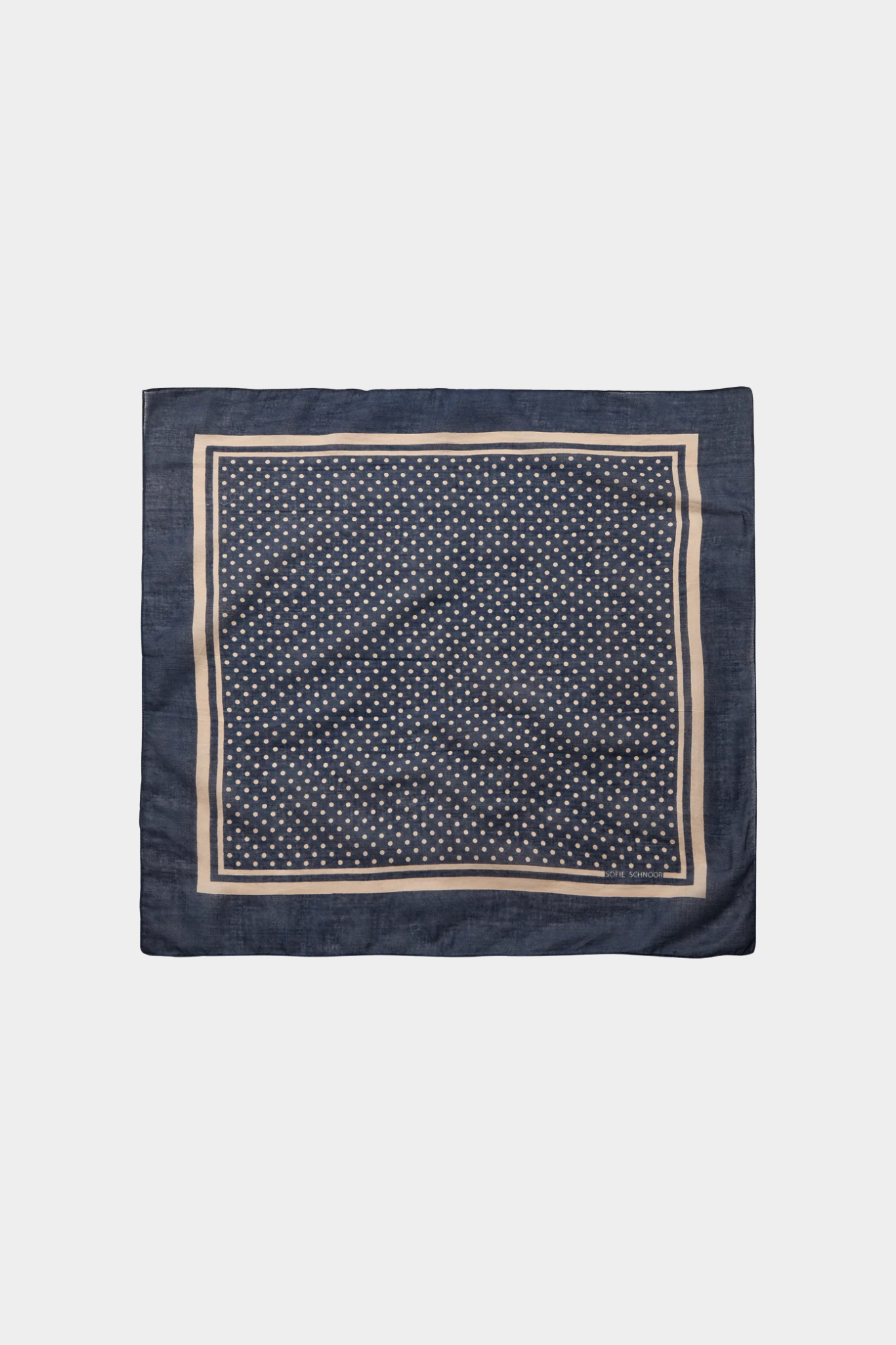 MIA SCARF - NAVY BLUE