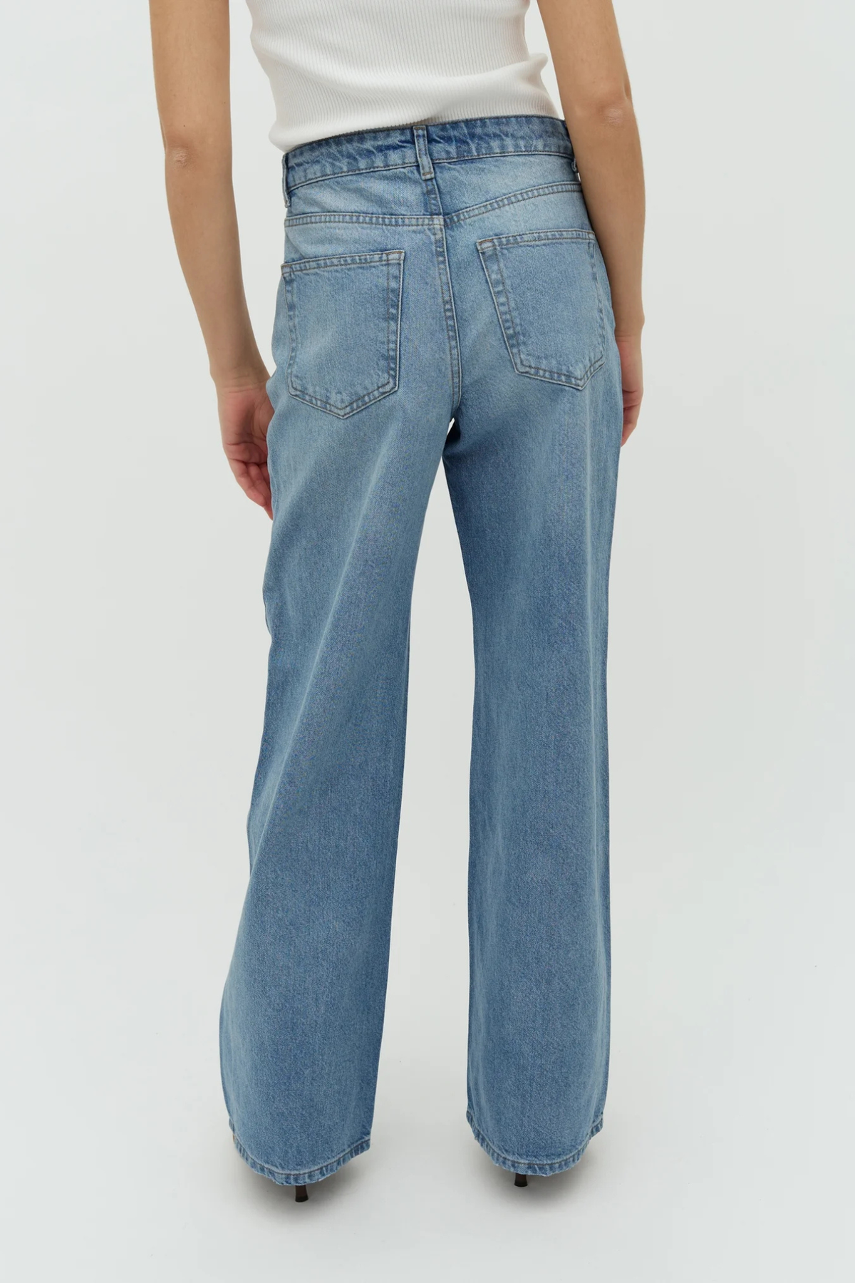 AMARILLO-M JEANS - LICHTBLAUW GEBORSTELD