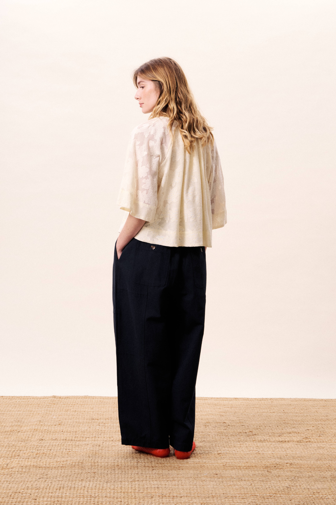 MARESIAS BLOUSE - CREAM