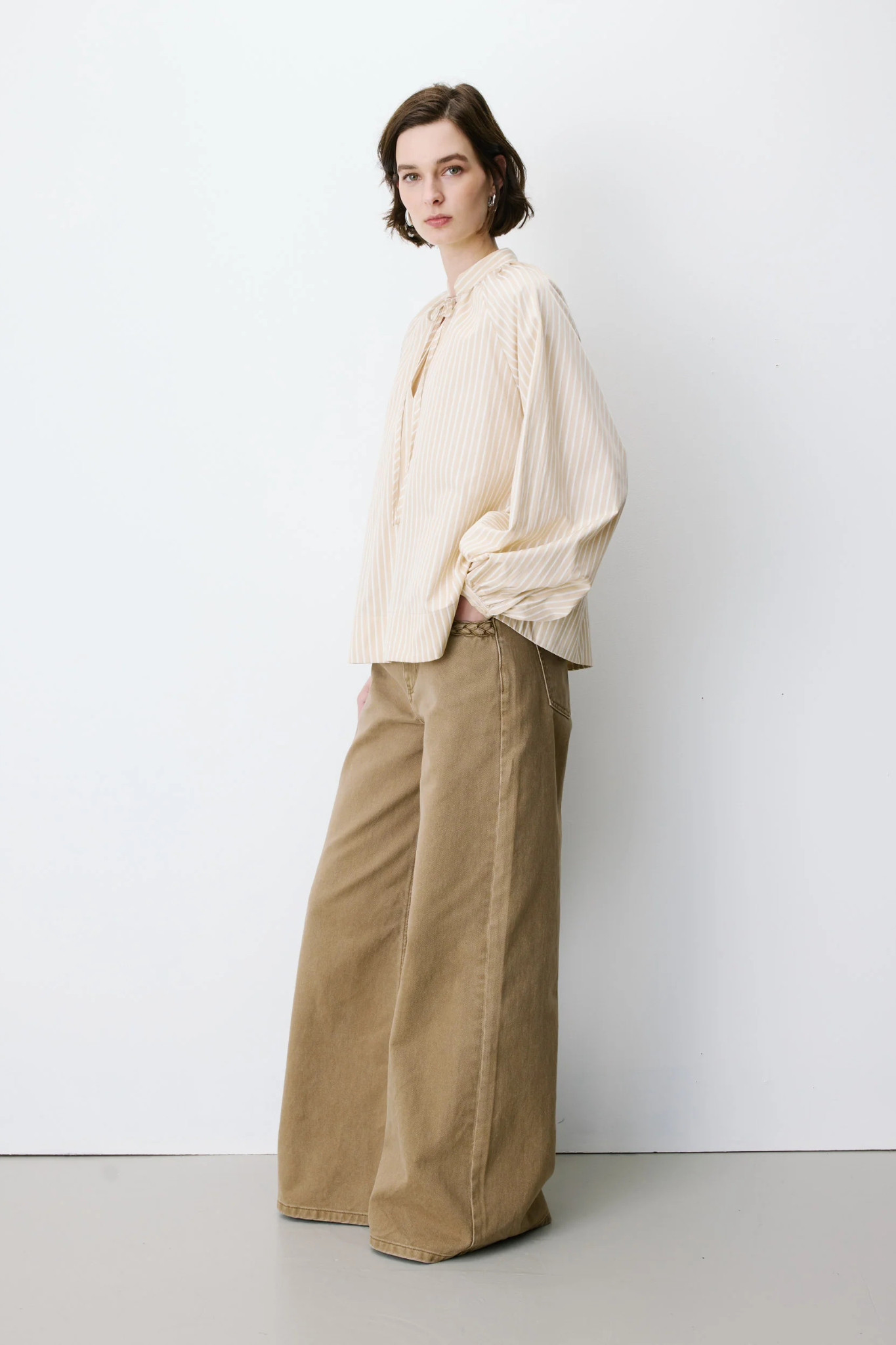 ALBANE BLOUSE - BEIGE