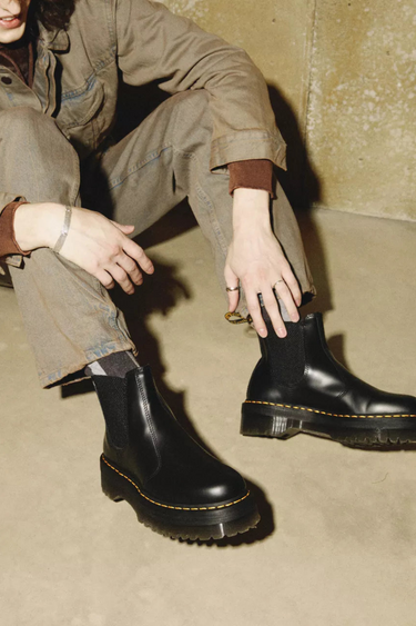 2976 QUAD POLISHED SMOOTH BOOTS BLACK WEAR